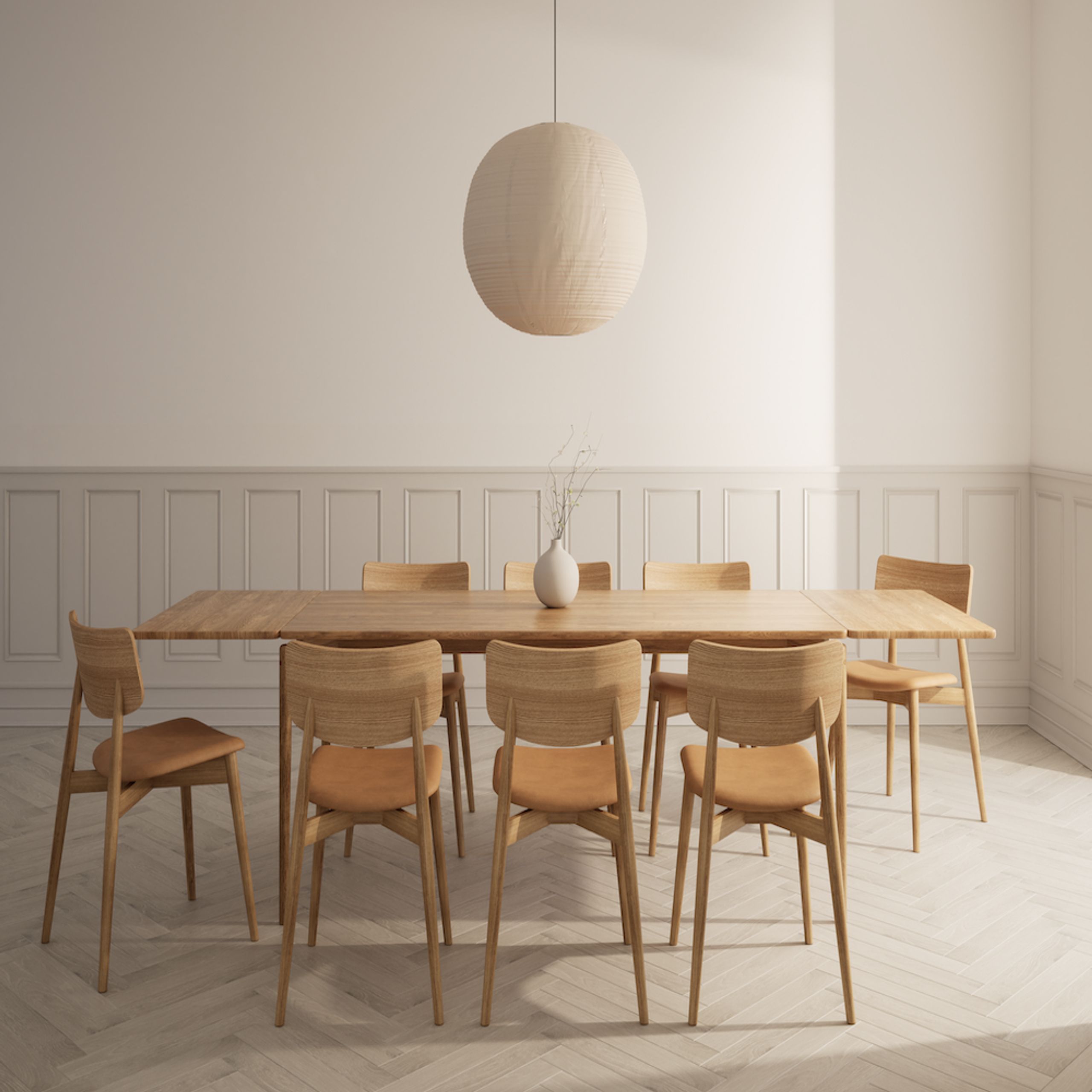 Bruunmunch - Spisebord - PURE Dining Table - Walnut, Natural oil L140