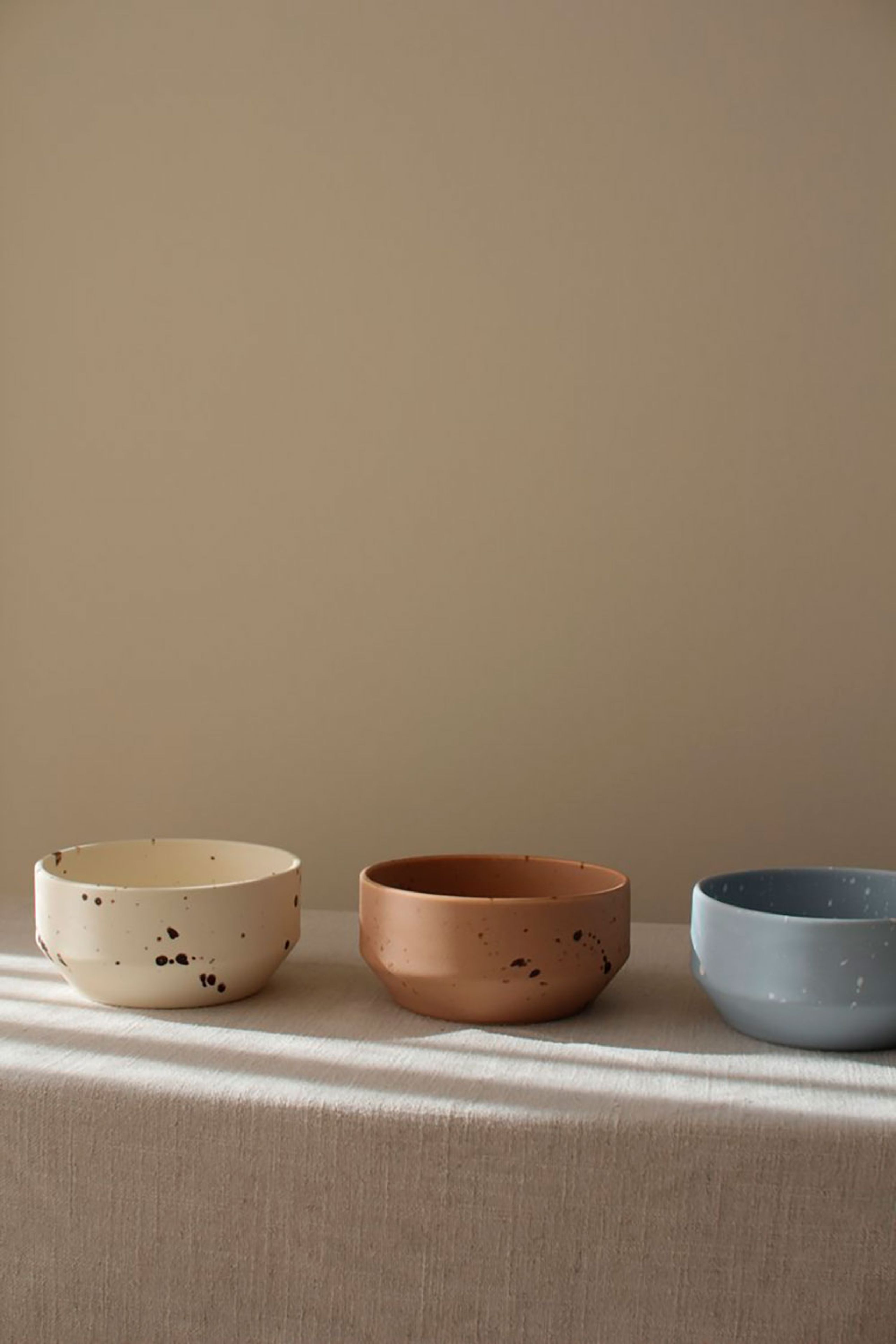 Burnt and Glazed - Schüssel - Moon Bowl - Caramello Splash