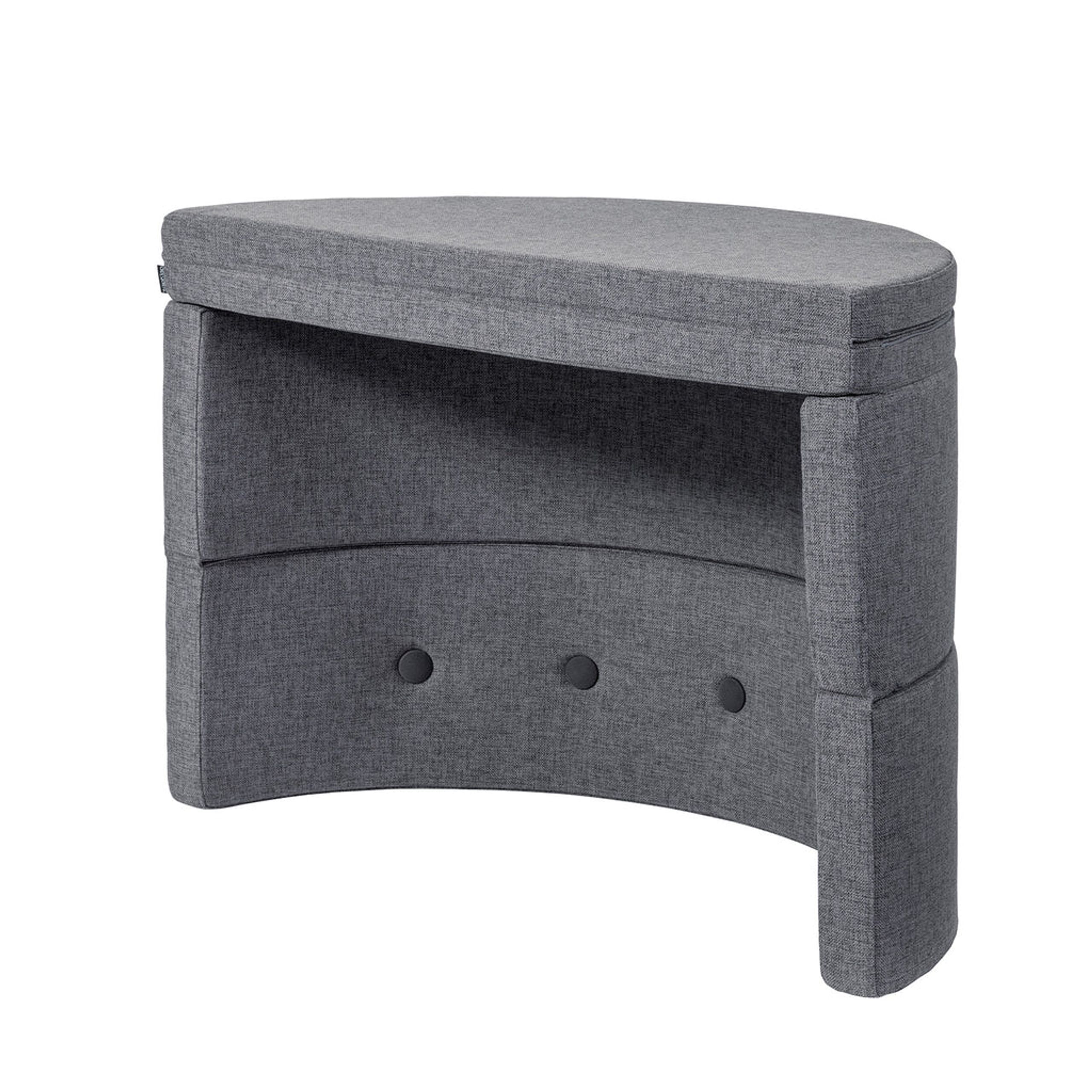 By KlipKlap - Divano per bambini - KK Play Fold – Circle - BLUE GREY W. GREY