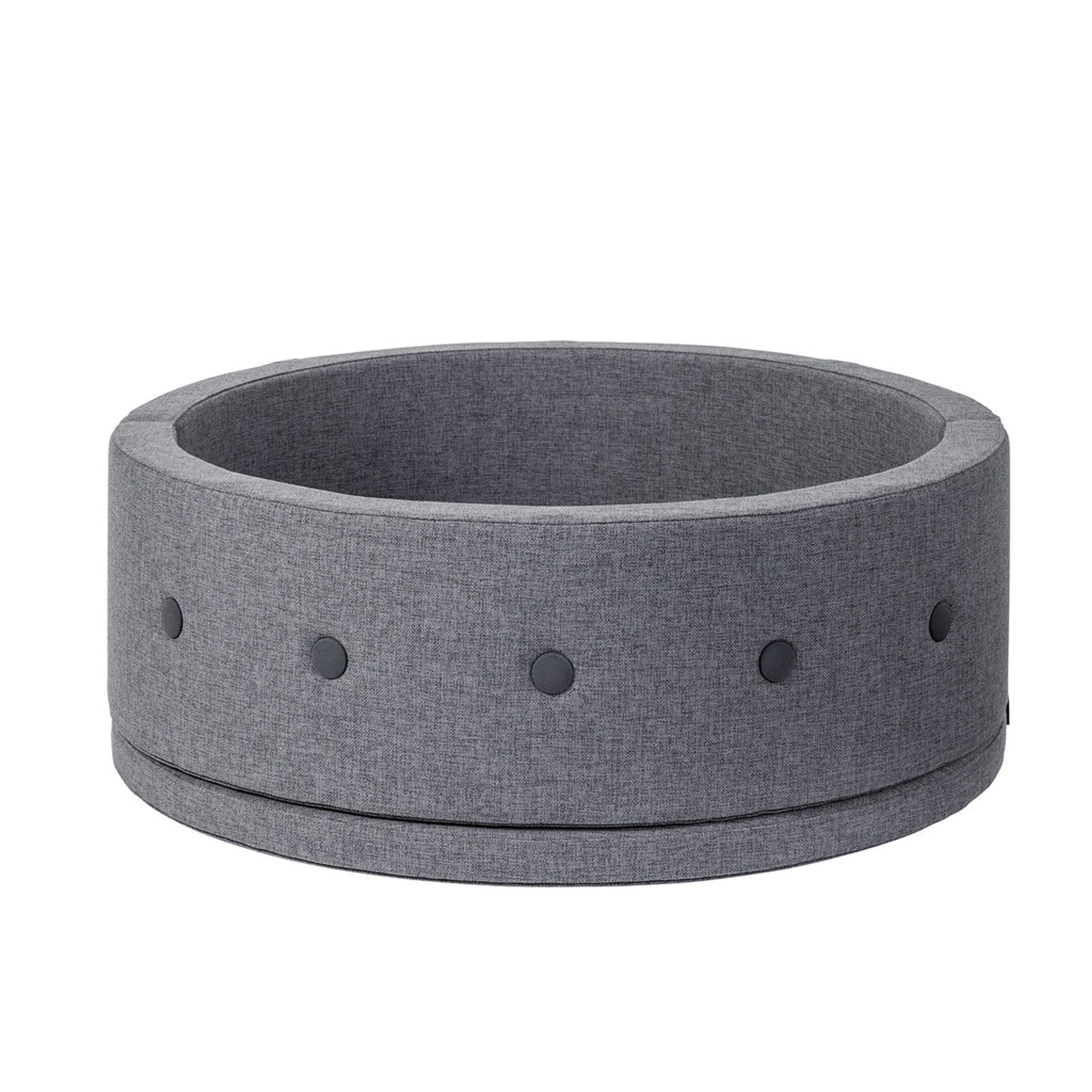 By KlipKlap - Divano per bambini - KK Play Fold – Circle - BLUE GREY W. GREY