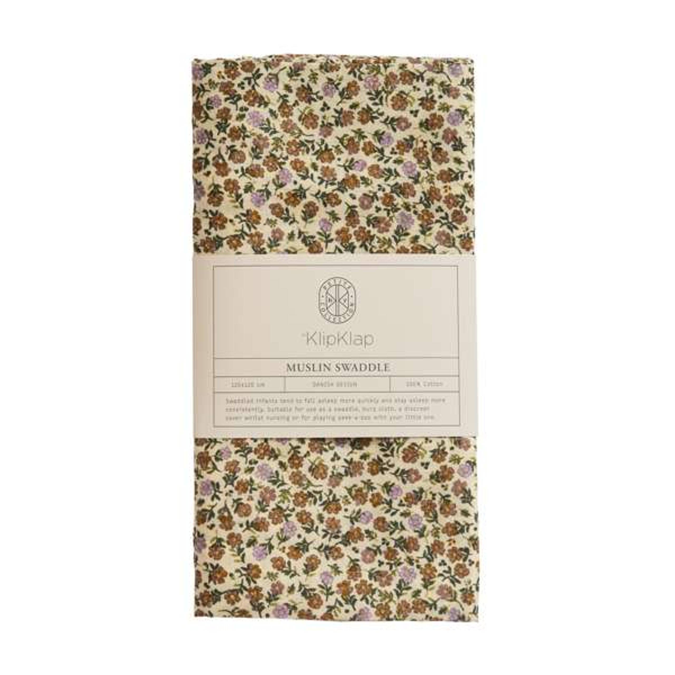 By KlipKlap - Vêtements pour bébés/enfants - Petit Collection swaddle - Wild Flower