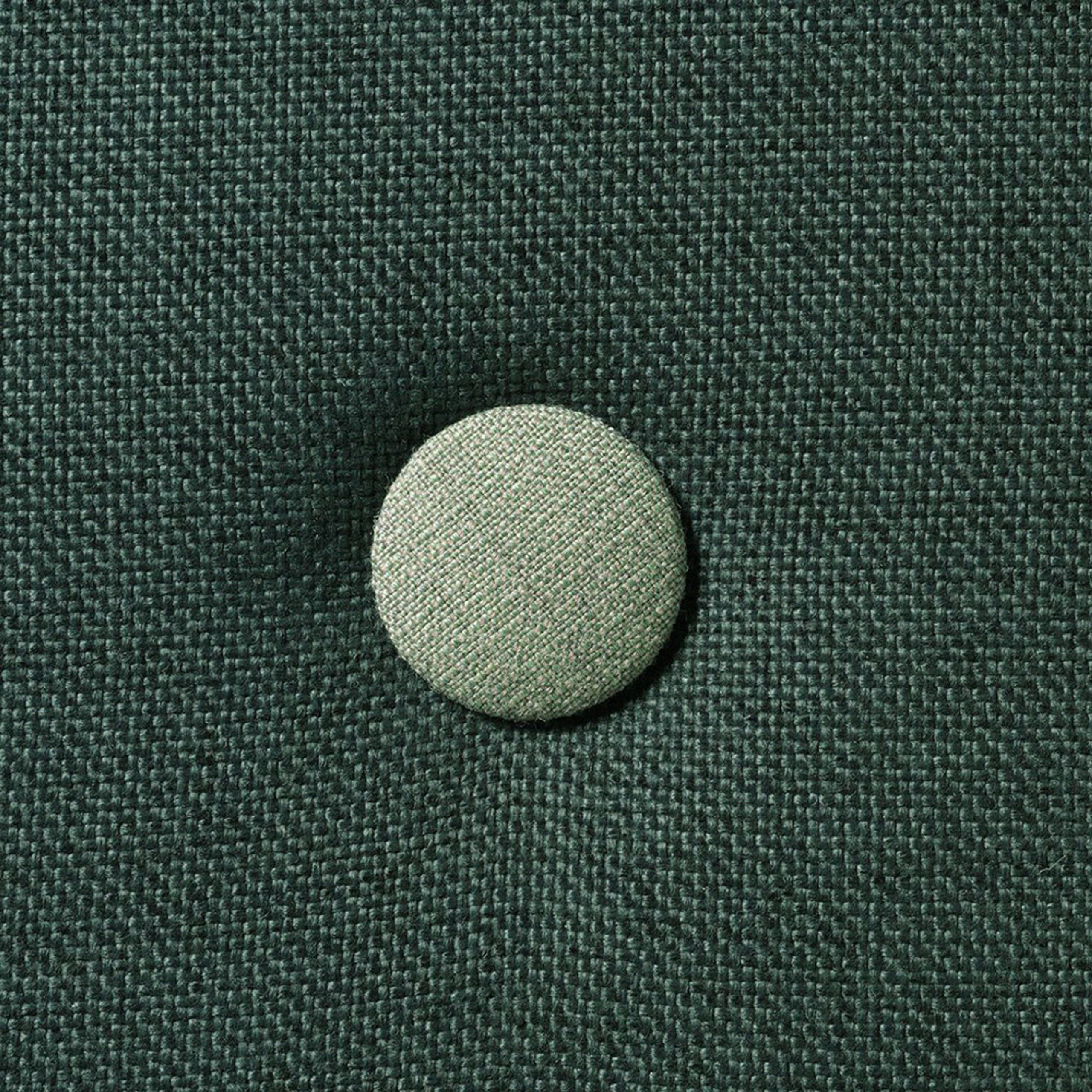 By KlipKlap - Sofa - KK 3 fold sofa w. buttons - XL - Deep Green w/ Light Green