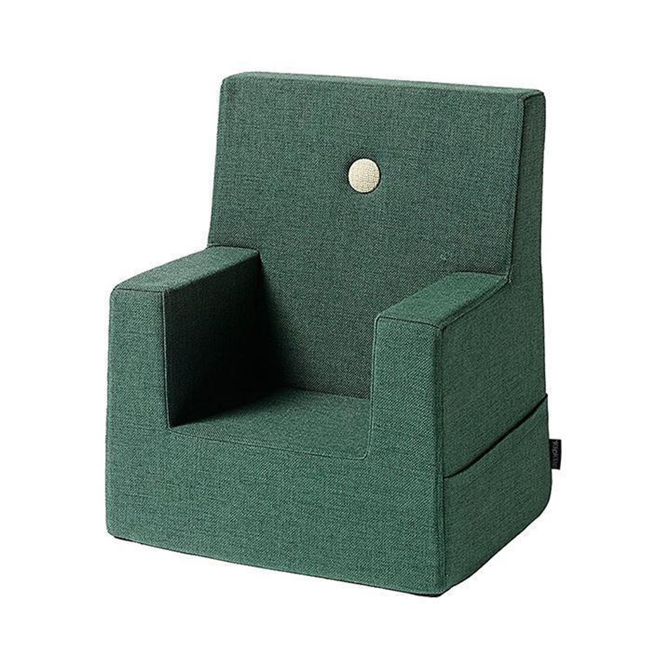 By KlipKlap - Chair - KK Kids Chair - Deep Green w/ Light Green