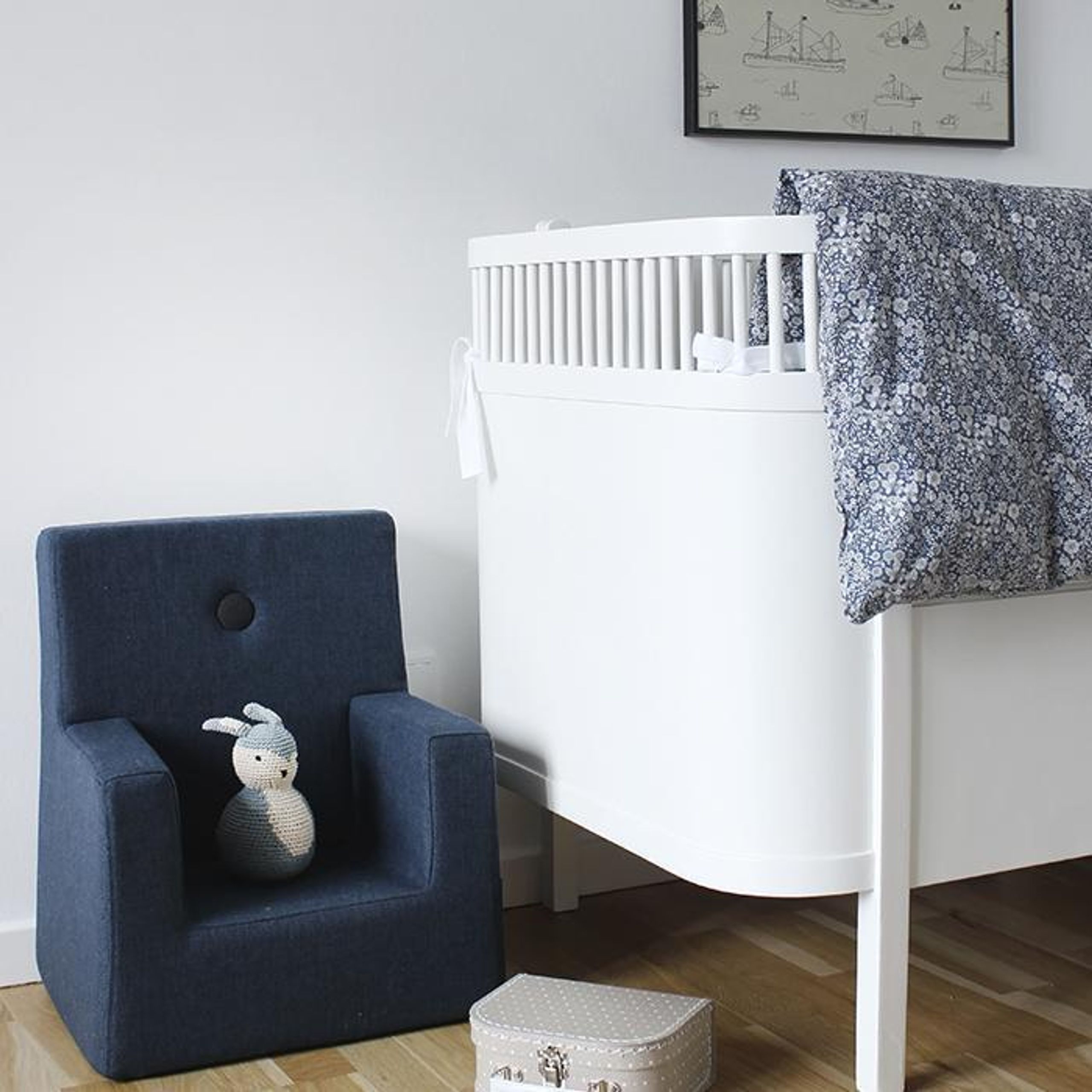 By KlipKlap - Stuhl - KK Kids Chair XL - Beige w/ Sand