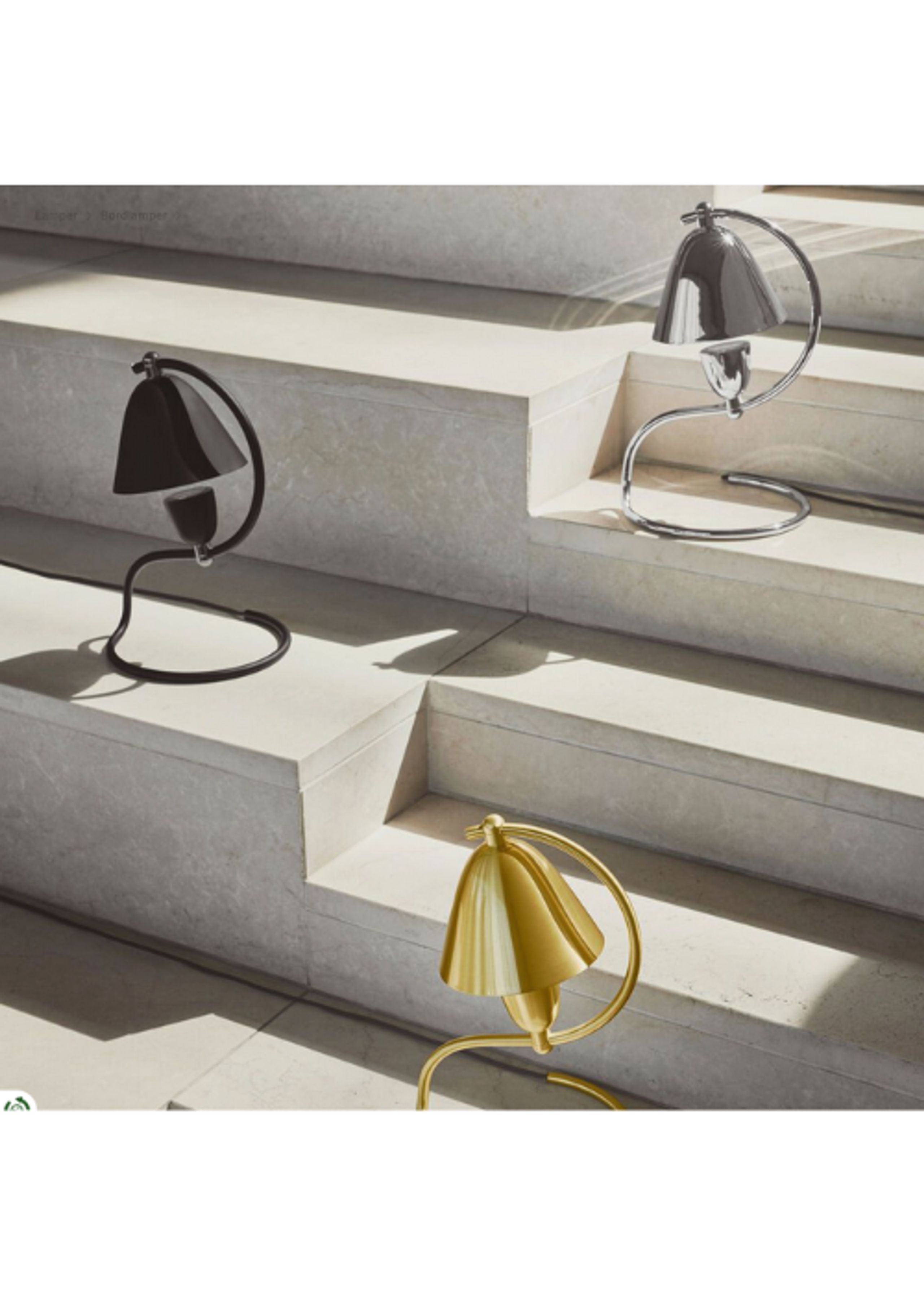 By Lassen - Lámpara de mesa - Klampennorg Table Lamp - Polished Plated Steel