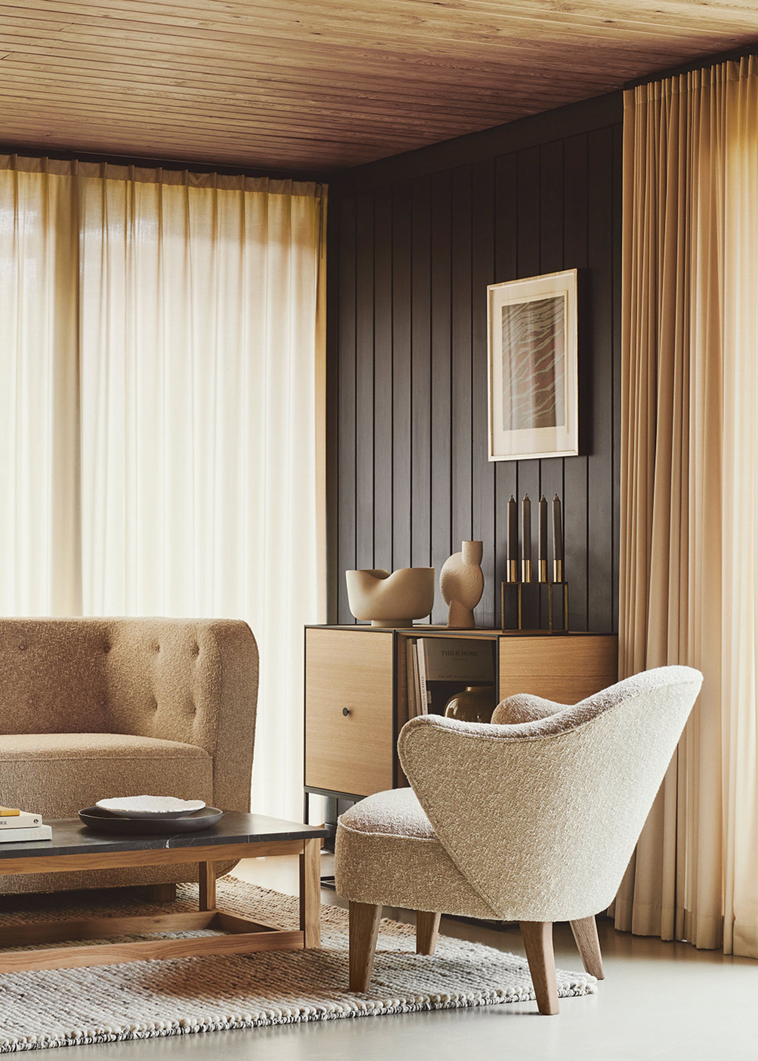 By Lassen - Armchair - Ingeborg m/Fodskammel - Sacho Zero / 1 / Natural Oak