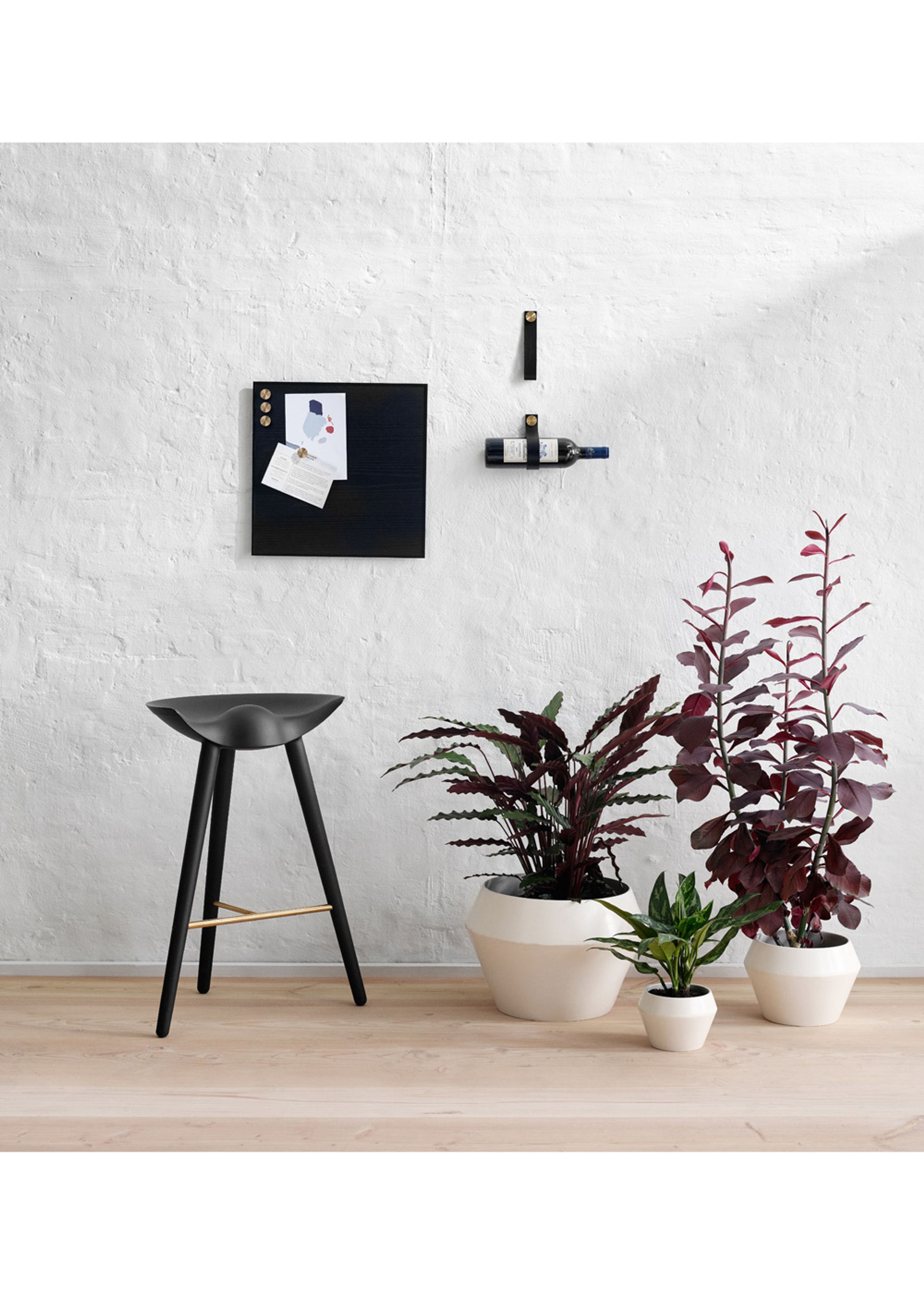 By Lassen - Magnes - Remind Magnets 4 pcs - Silver