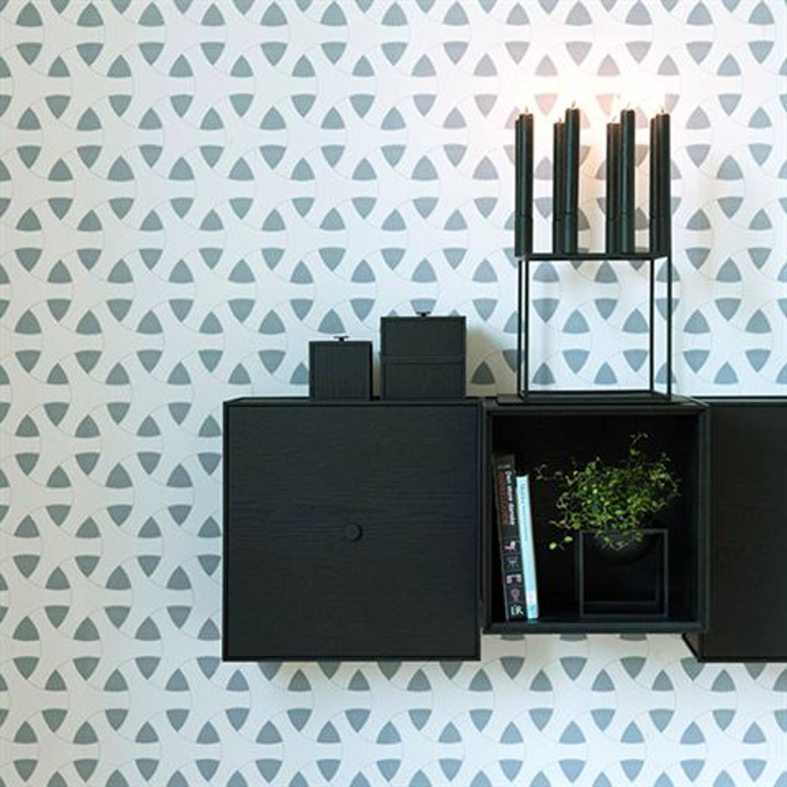 By Lassen - Librería - Frame 35 Ekskl. Låge - Black Stained Ash