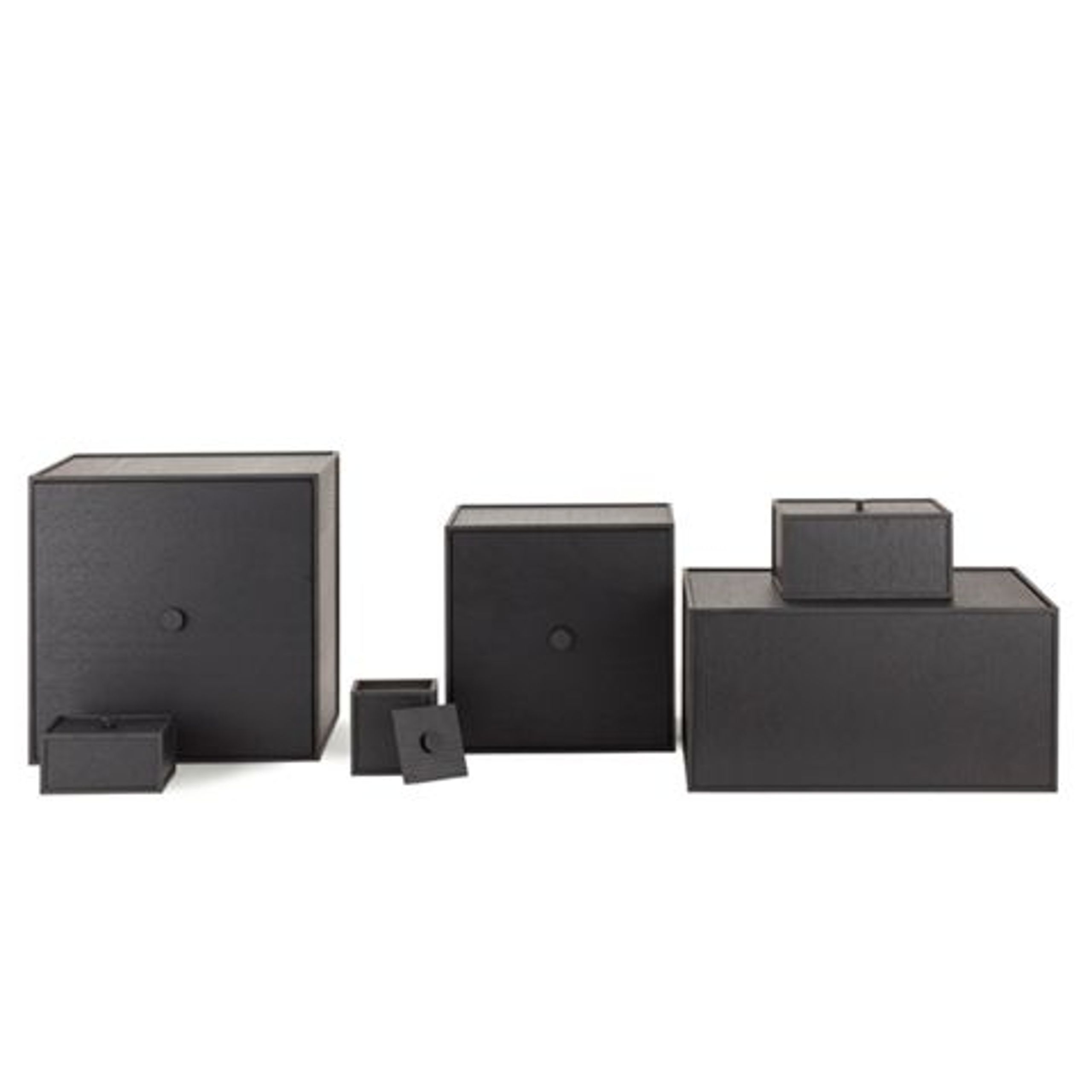 By Lassen - Reol - Frame 35 Ekskl. Låge - Sortbejdset Ask