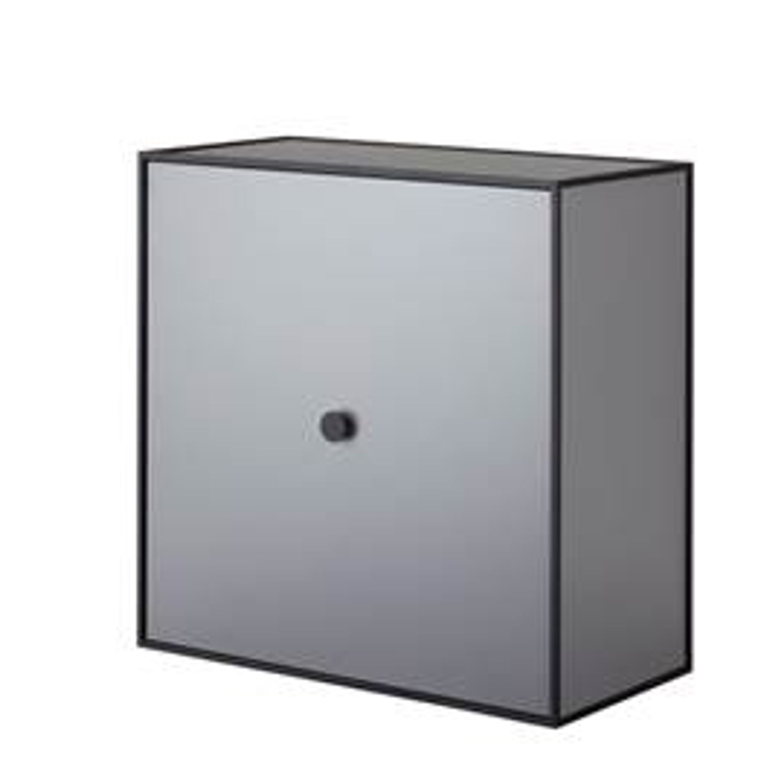 By Lassen - Reol - Frame 42 incl. Låge - Mørk Grå