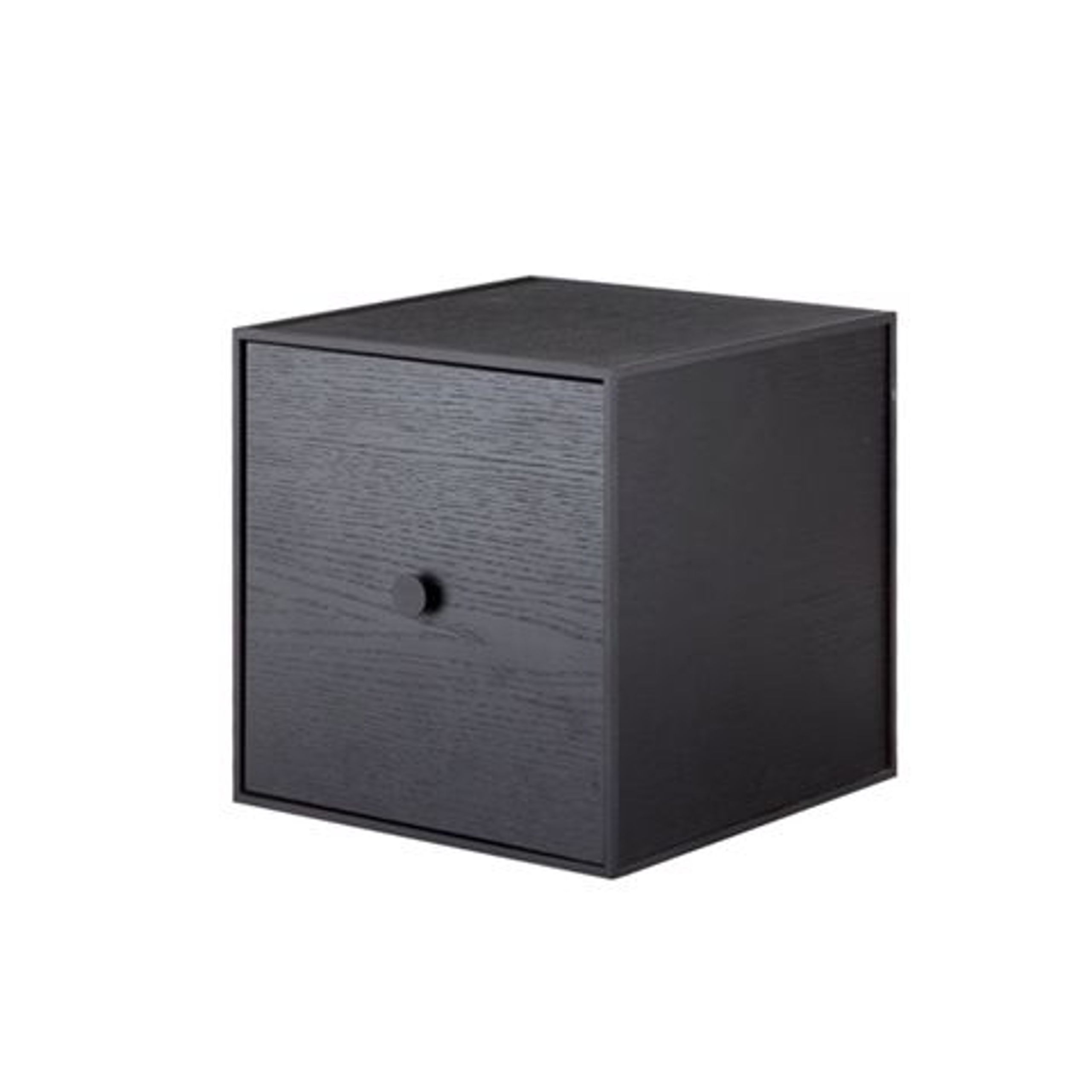 By Lassen - Reol - Frame Ekskl. Låge - Sortbejdset Ask