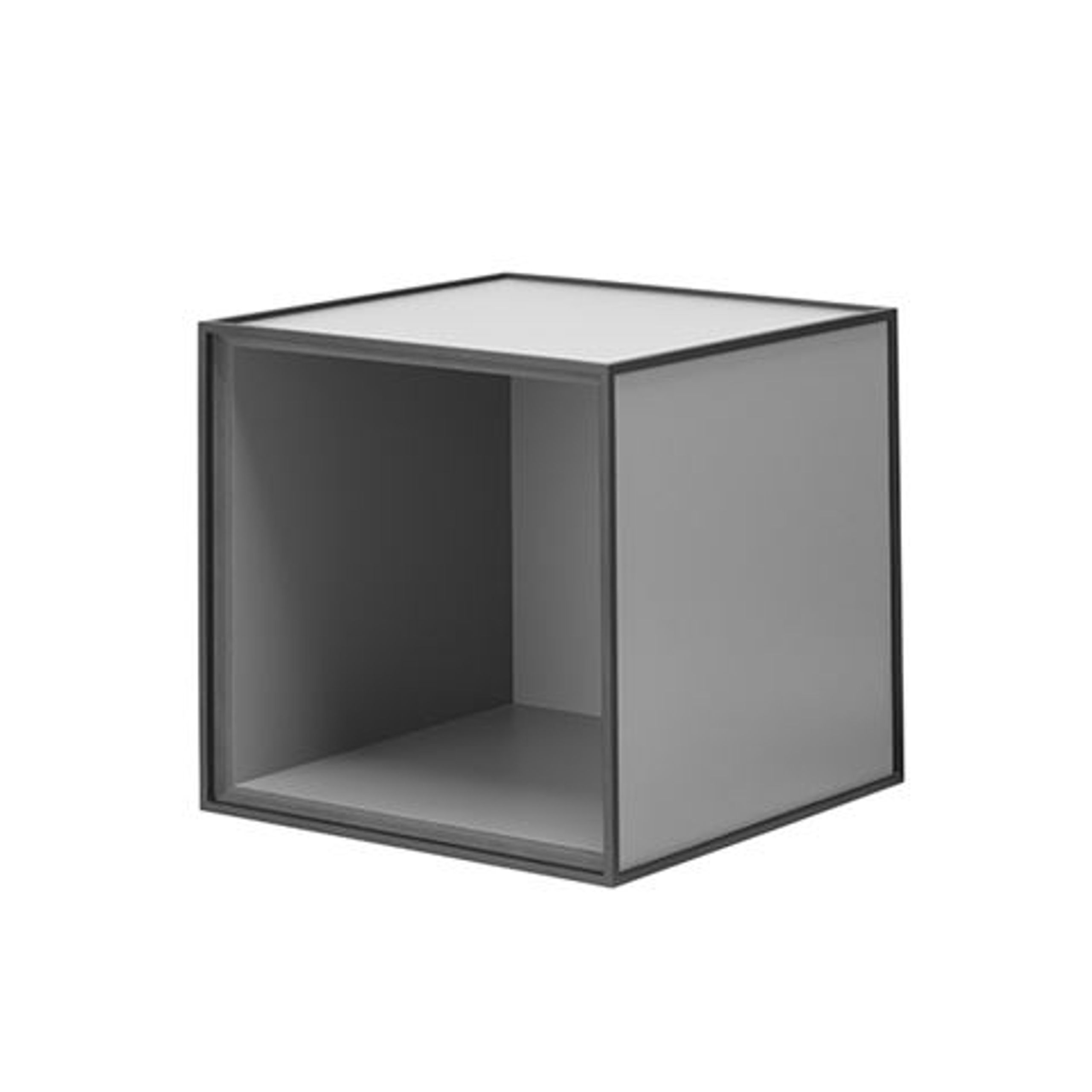 By Lassen - Reol - Frame Ekskl. Låge - Mørk Grå