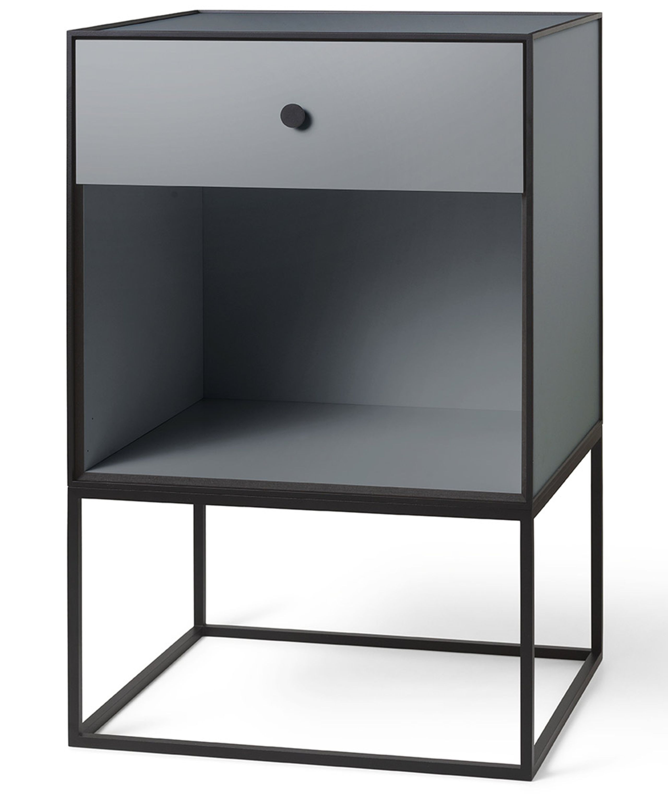 By Lassen - Regal - Frame Sideboard 49 - Dark Grey - 1 drawer