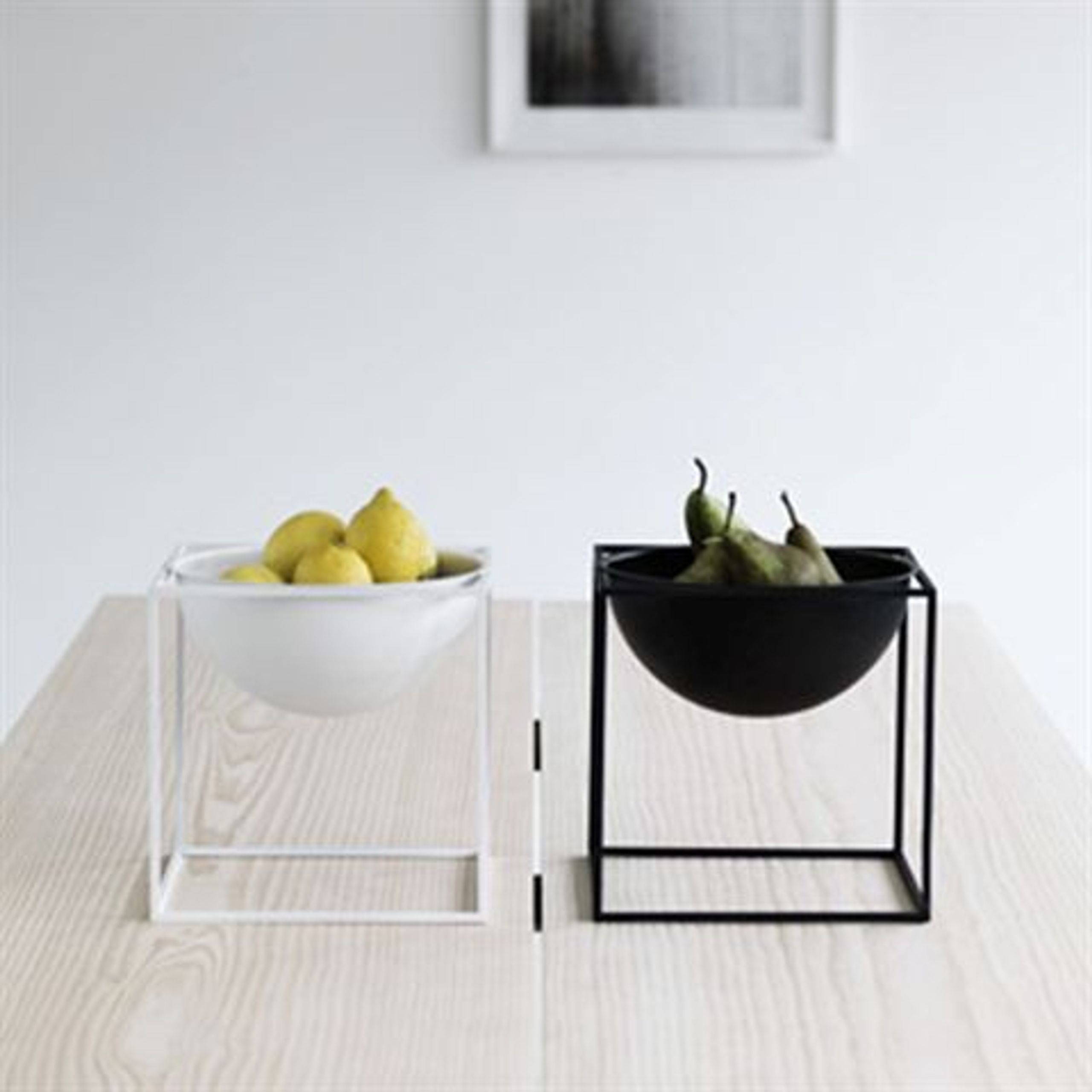 By Lassen - Skål - Kubus Bowl - Hvid Large