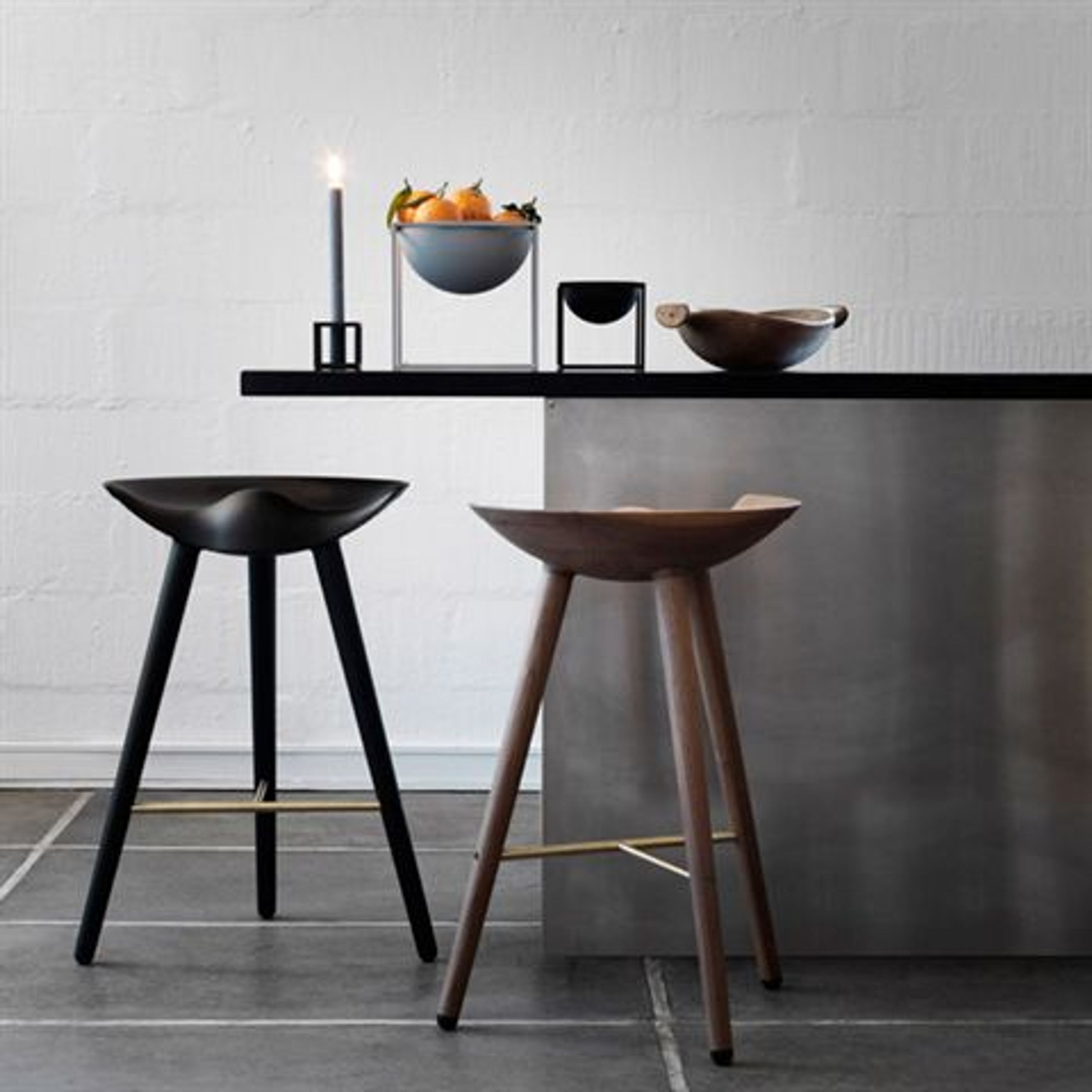 By Lassen - Skål - Kubus Bowl - Cool Grey Large