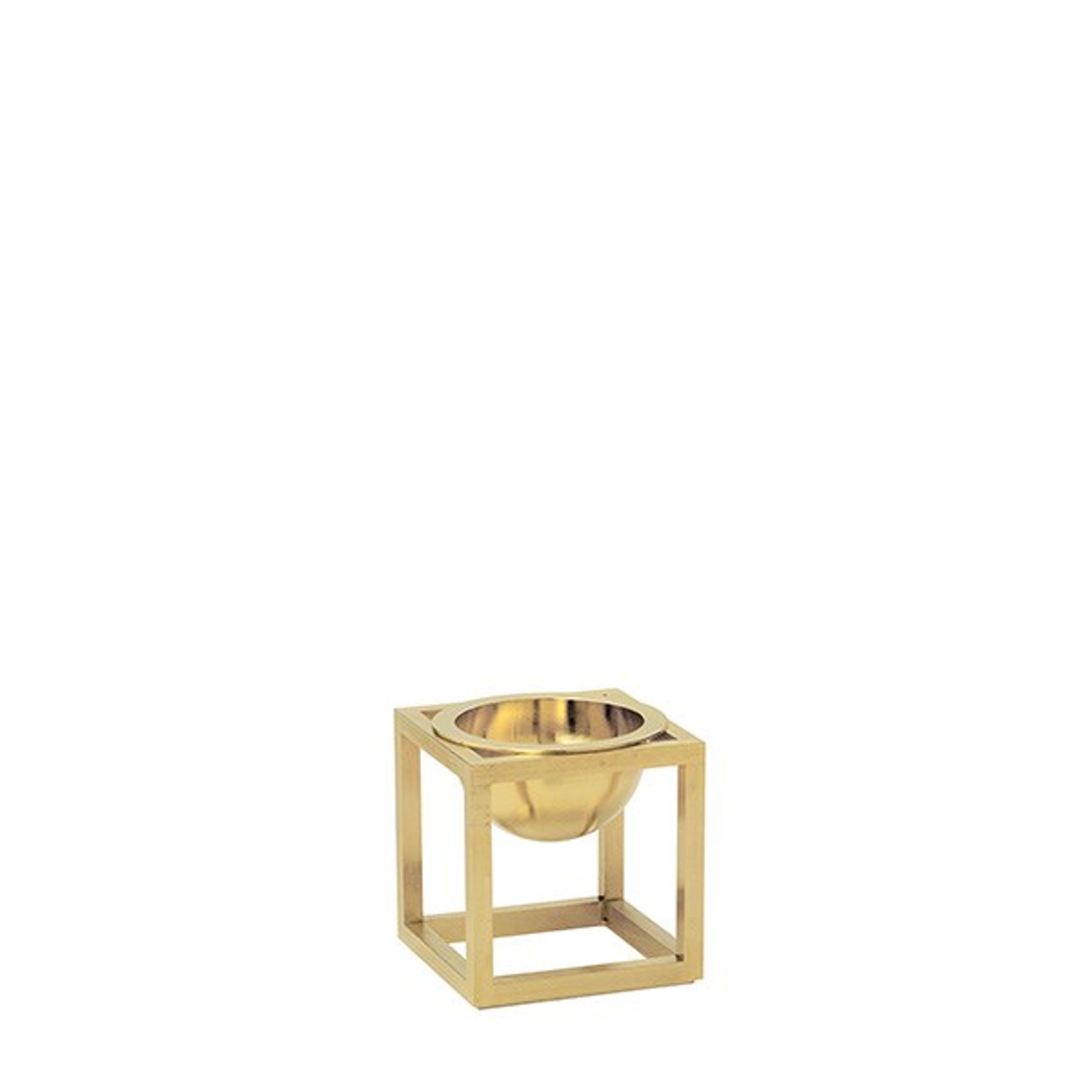 By Lassen - - Kubus Bowl - Brass Mini
