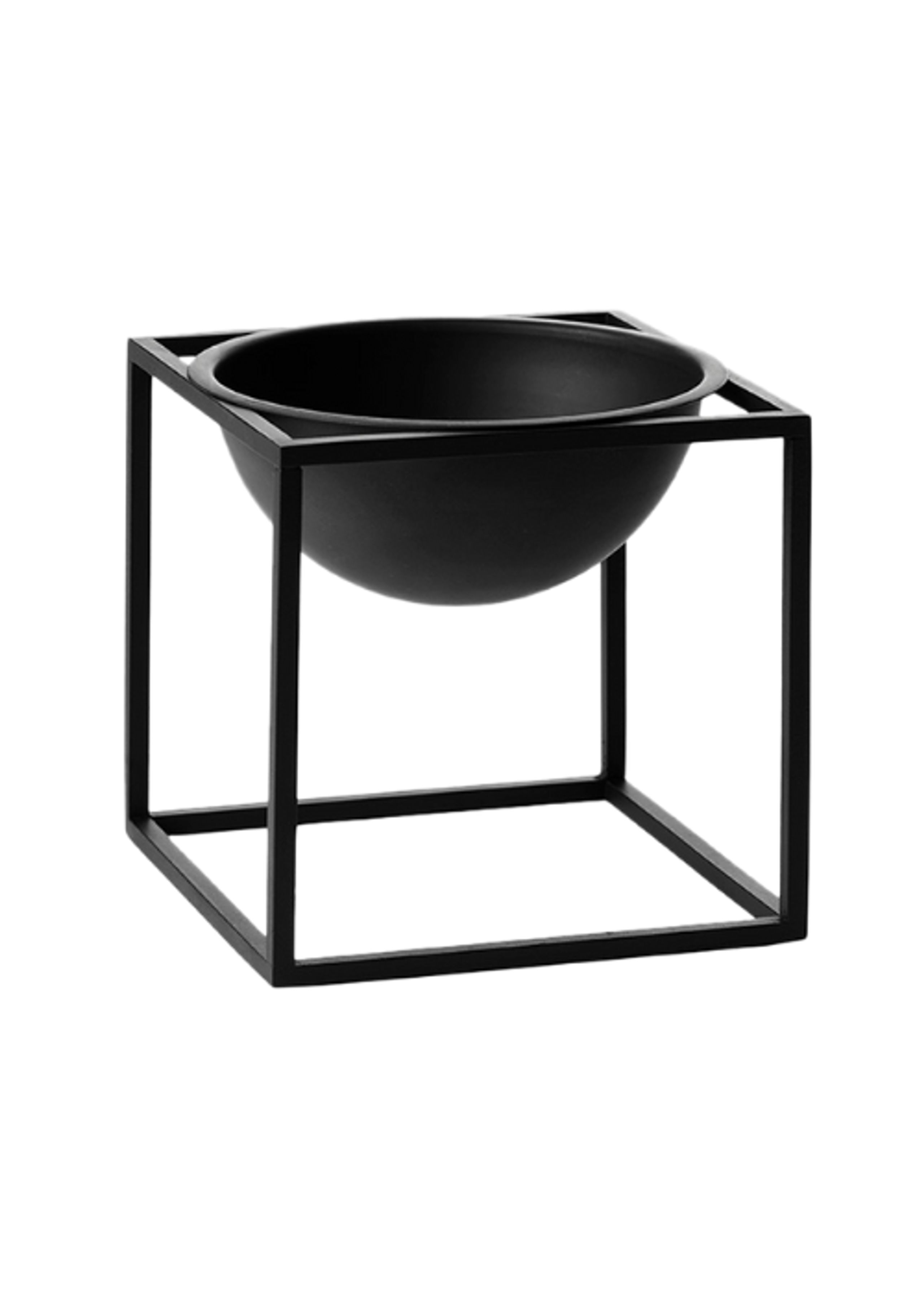 By Lassen - Skål - Kubus Bowl - Sort Small