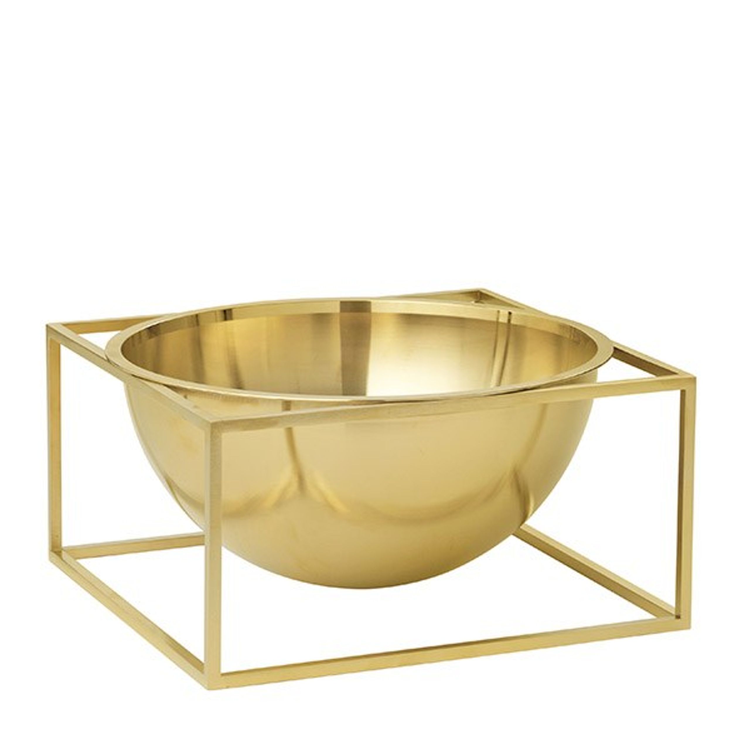 Audo Copenhagen - Bowl - Kubus Centerpiece - Brass Large