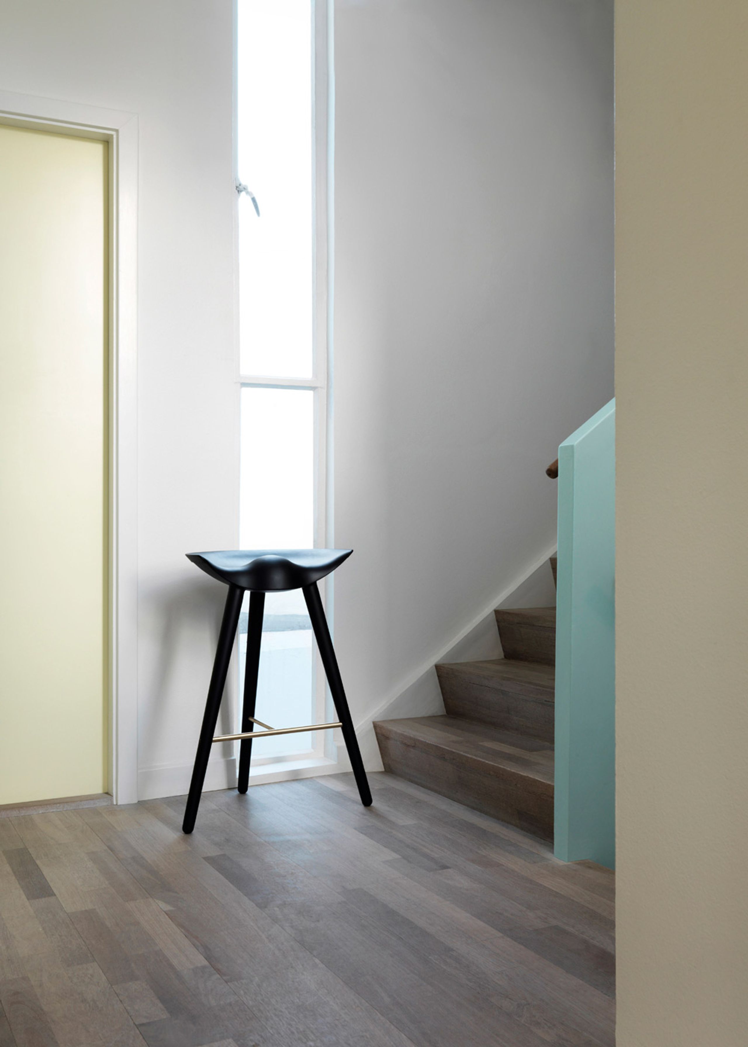 By Lassen - Stuhl - ML 42 Bar Stool - High - Oak/Brass