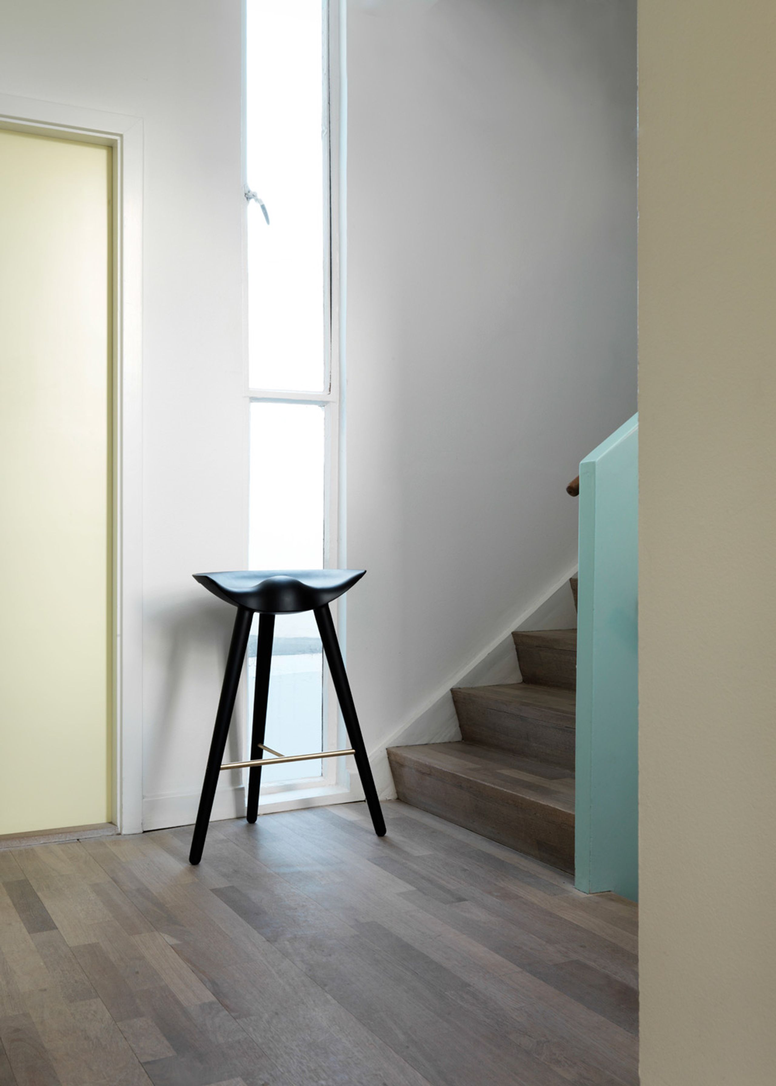 By Lassen - Stuhl - ML 42 Bar Stool - High - Oak/Brass