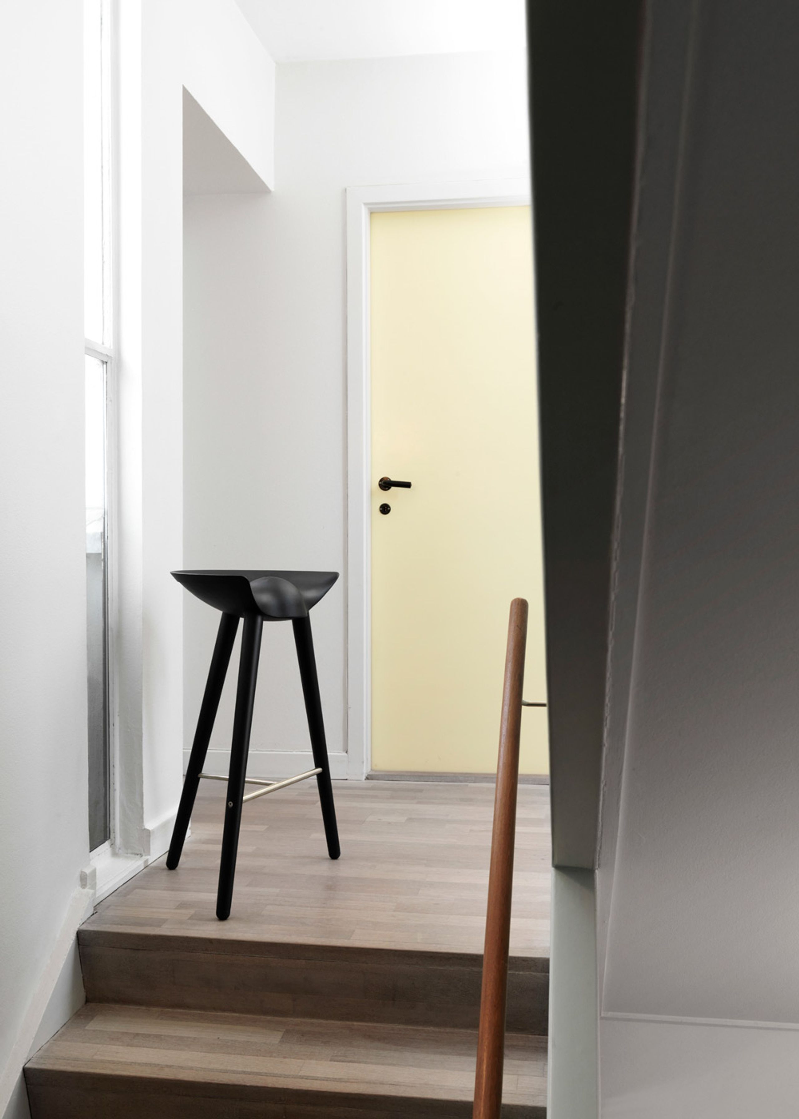 By Lassen - Stuhl - ML 42 Bar Stool - High - Oak/Brass