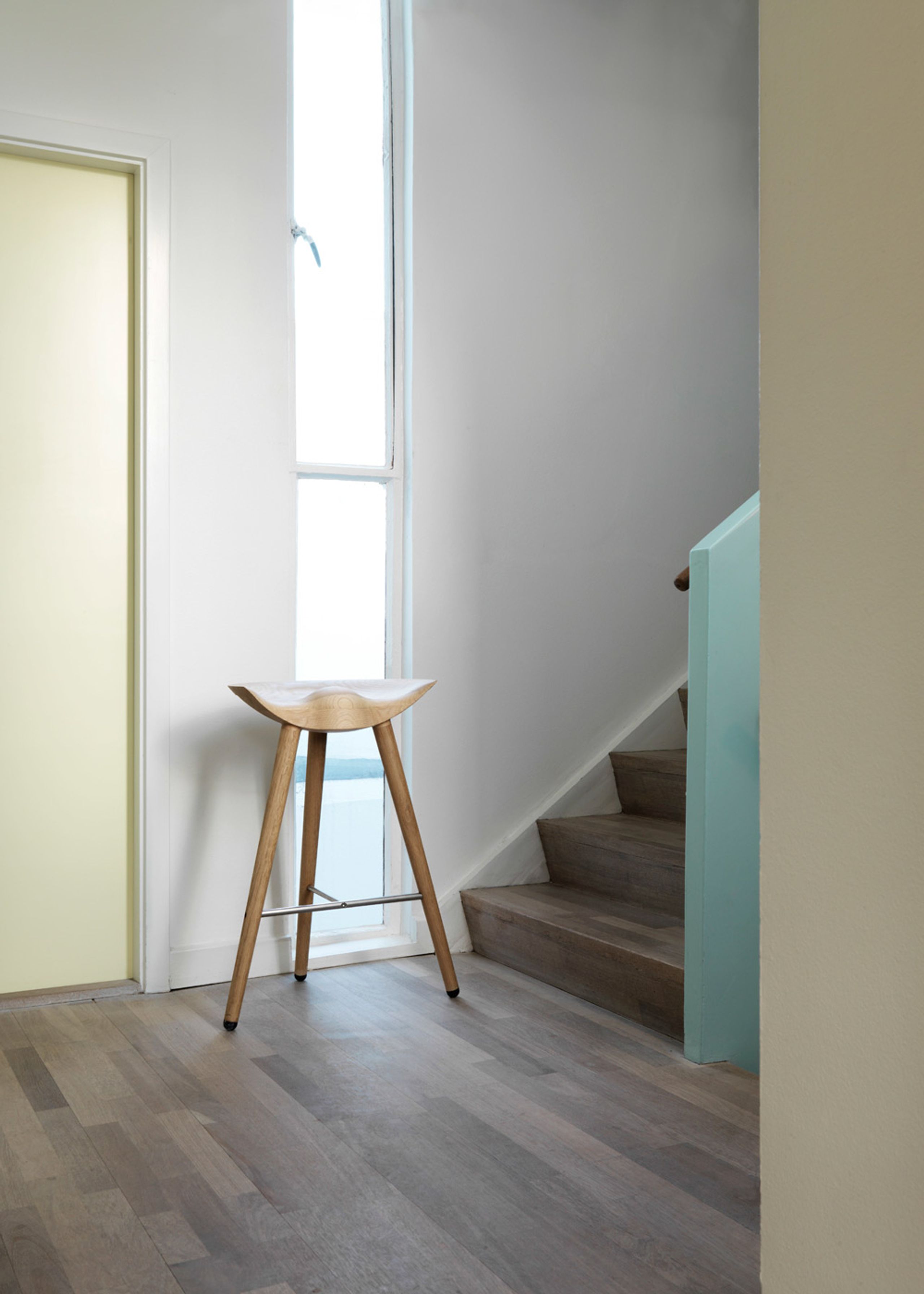 By Lassen - Stuhl - ML 42 Bar Stool - High - Oak/Brass