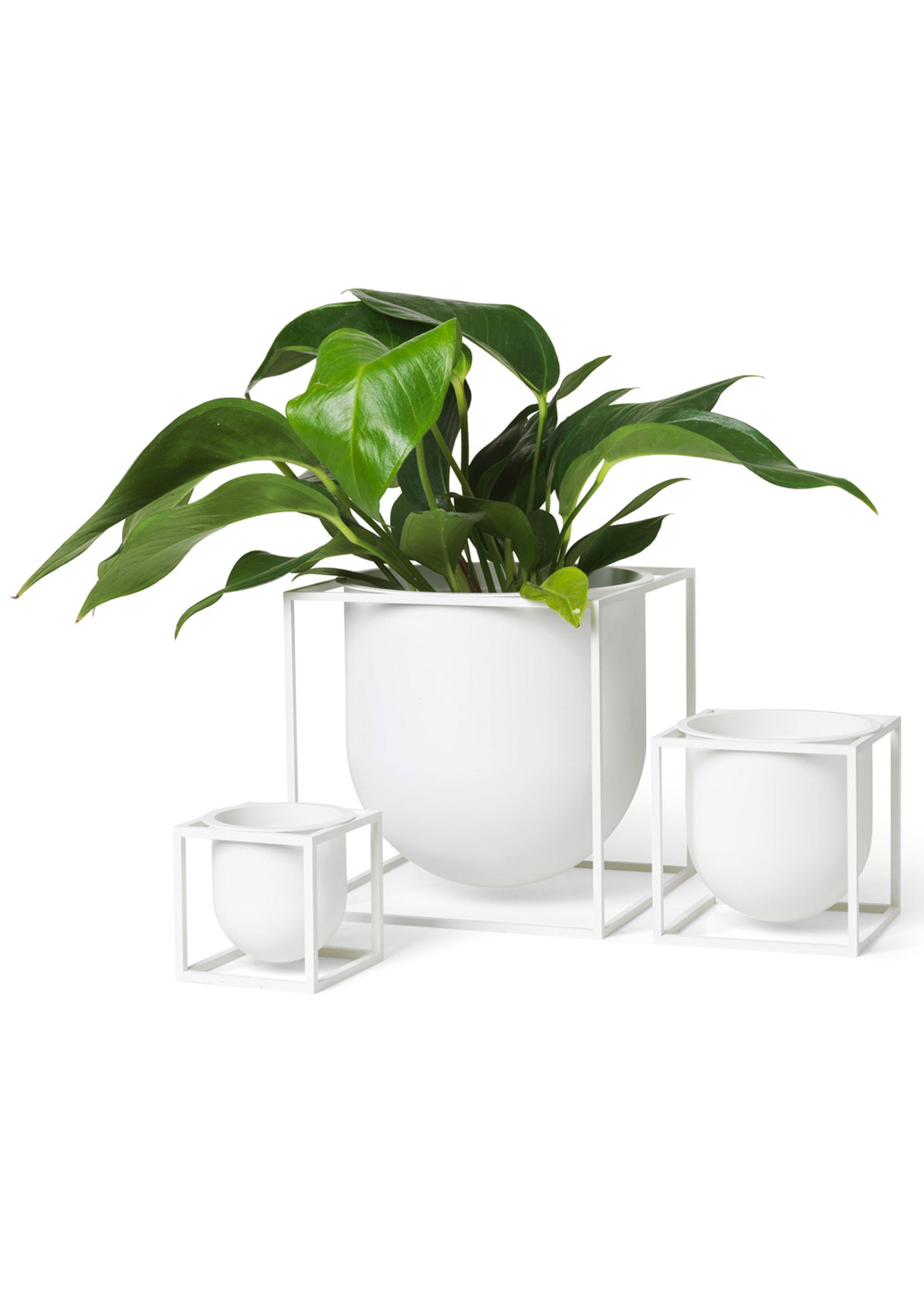 By Lassen - Flowerpot - Kubus Flowerpot - White