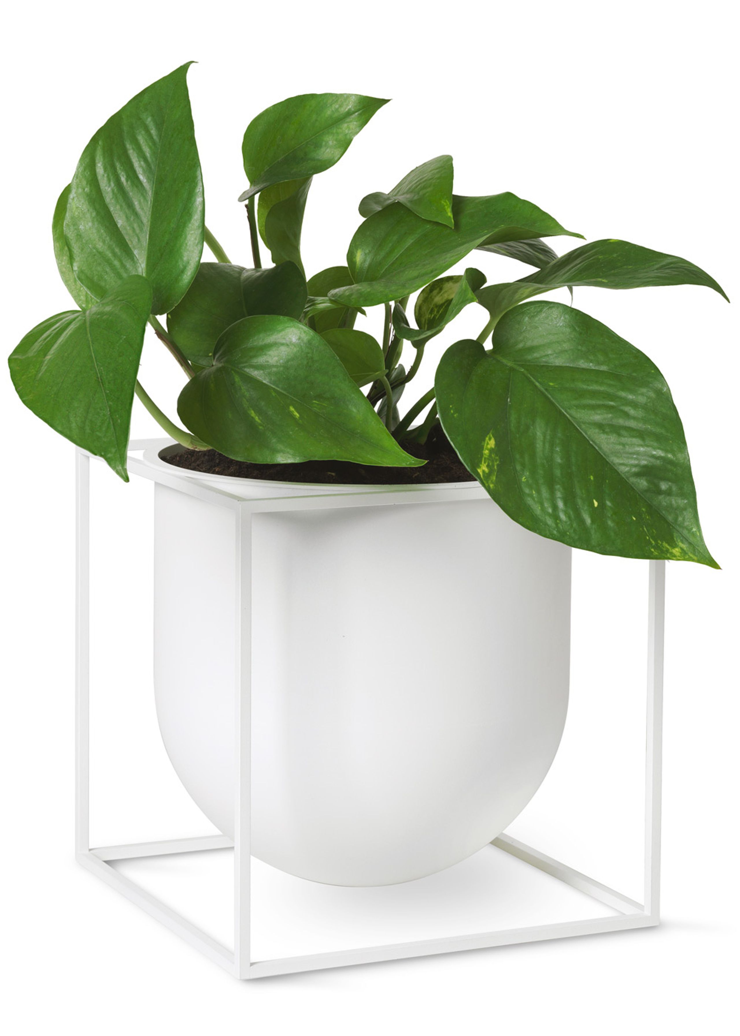 By Lassen - Flowerpot - Kubus Flowerpot - White