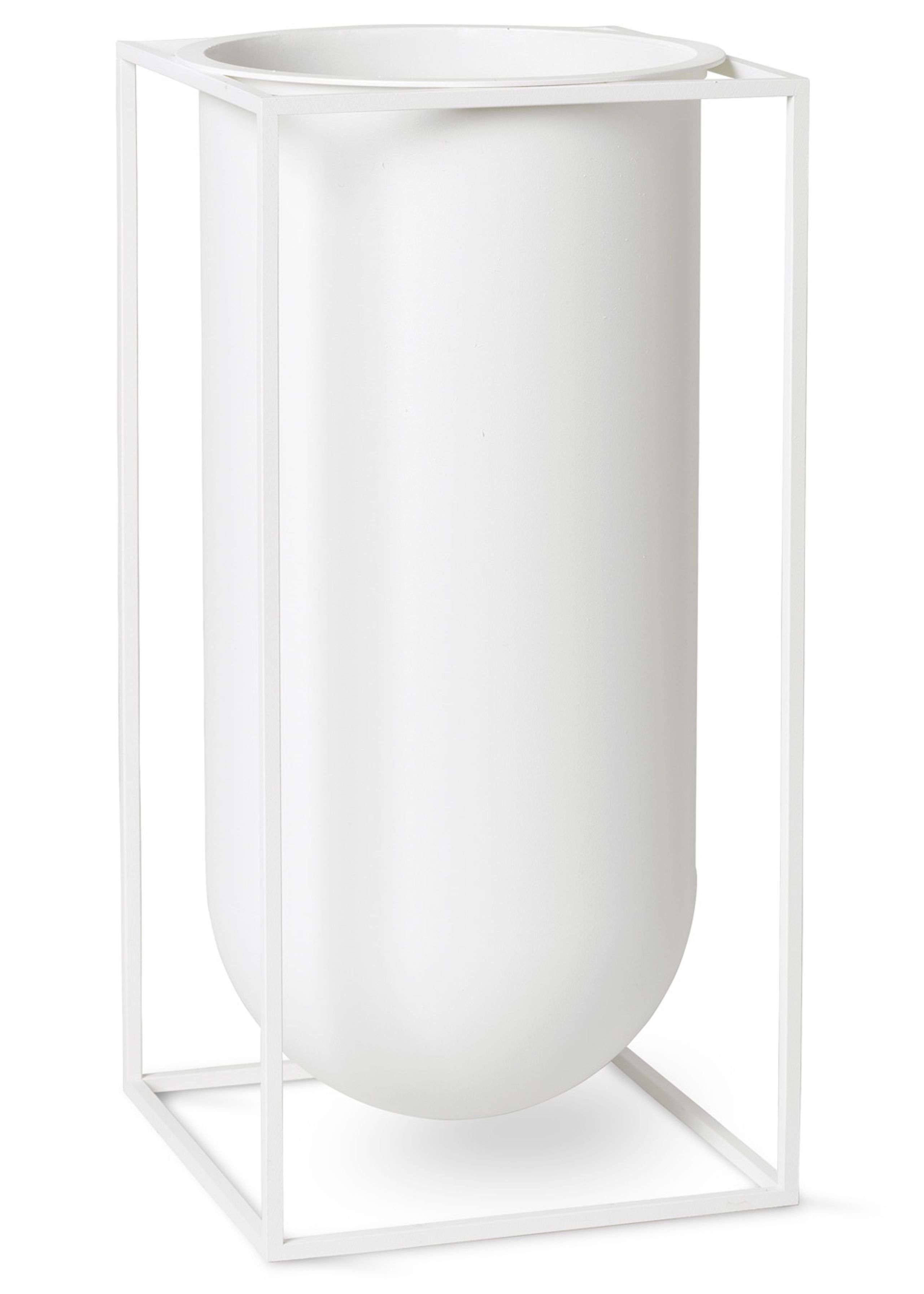 By Lassen - Vase - Kubus Vase - Nolia White