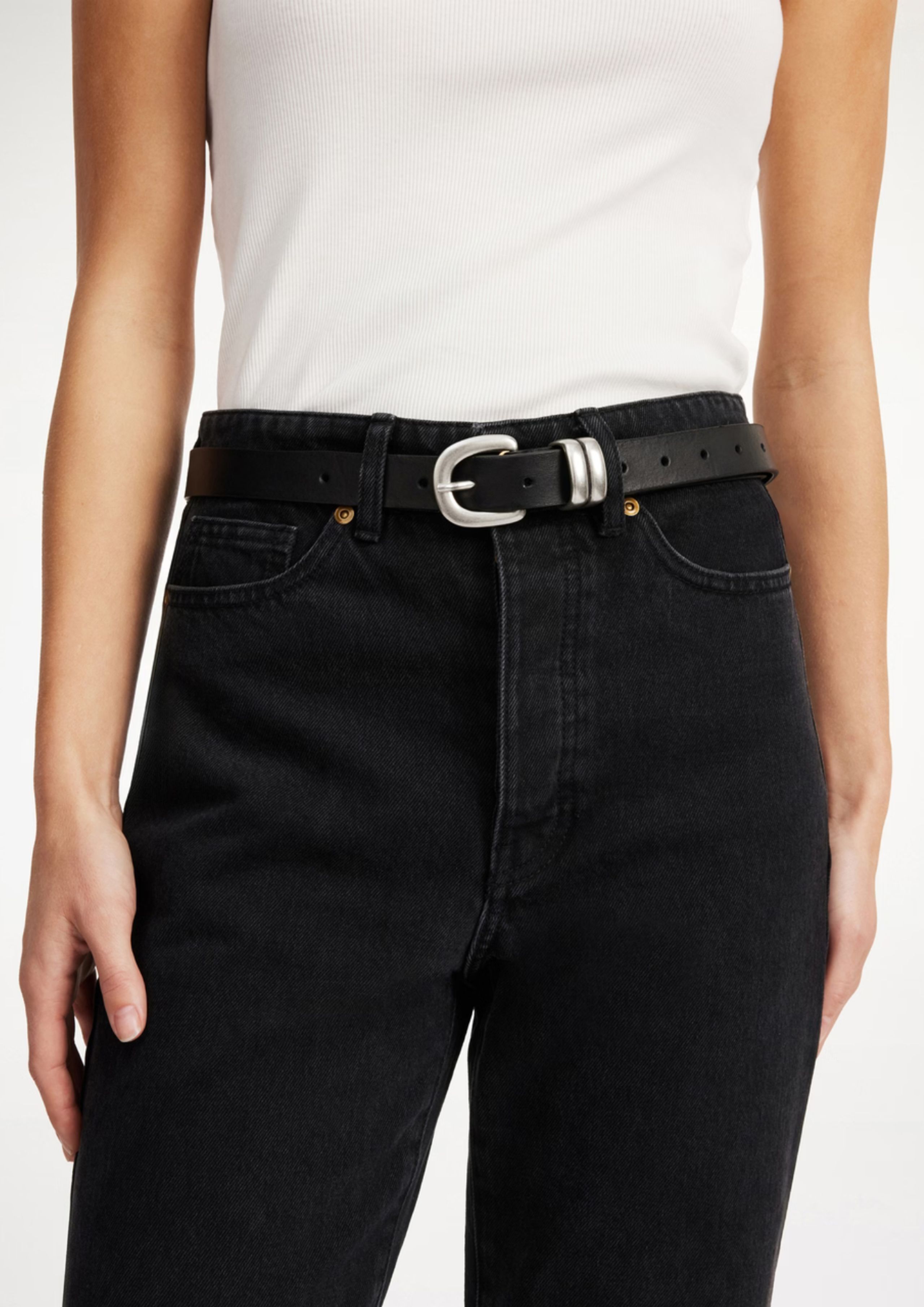 By Malene Birger - Cintura - Zoilo - Black/Silver