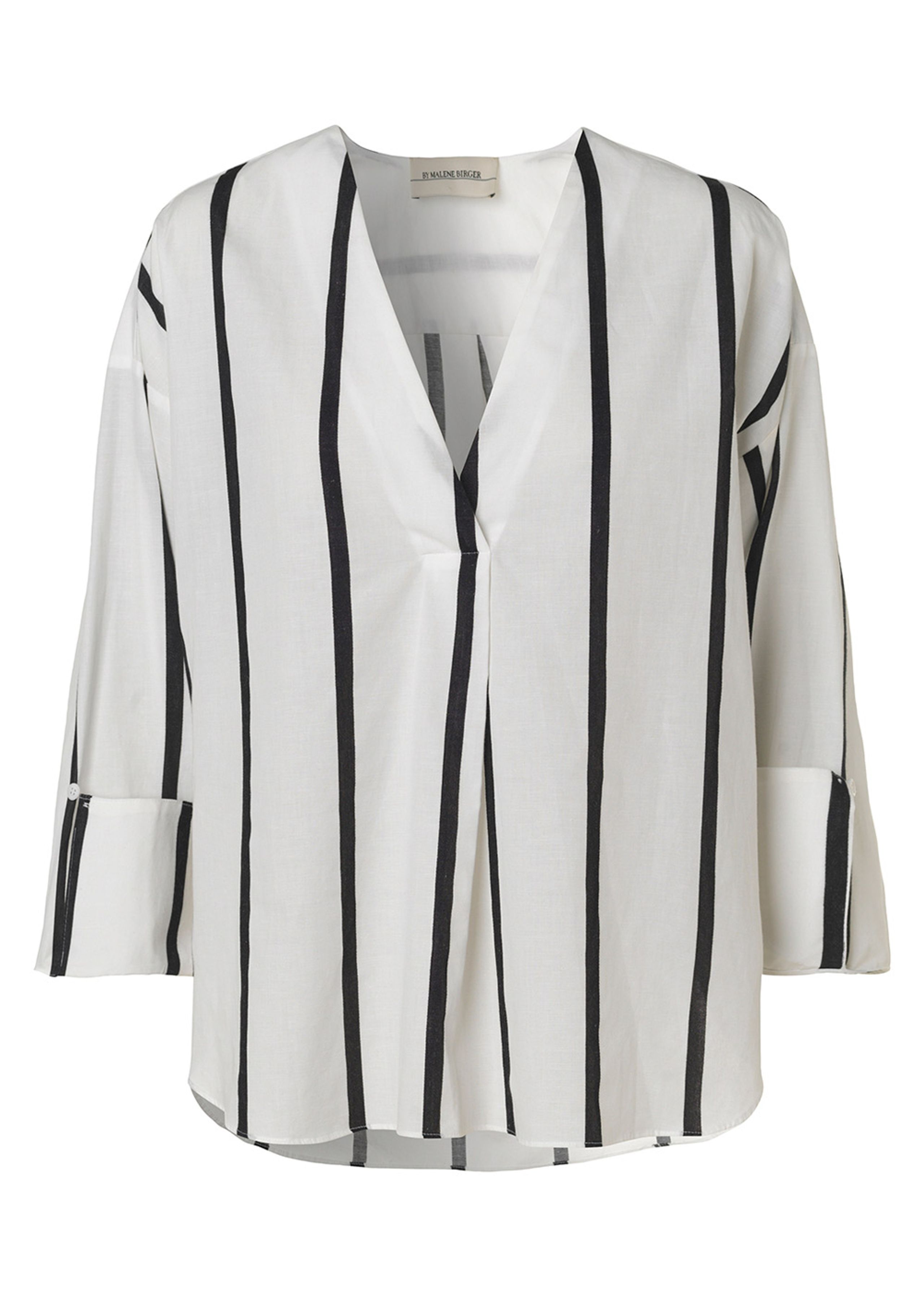 By Malene Birger - Bluse - Bobinoh - Black/White Stripe