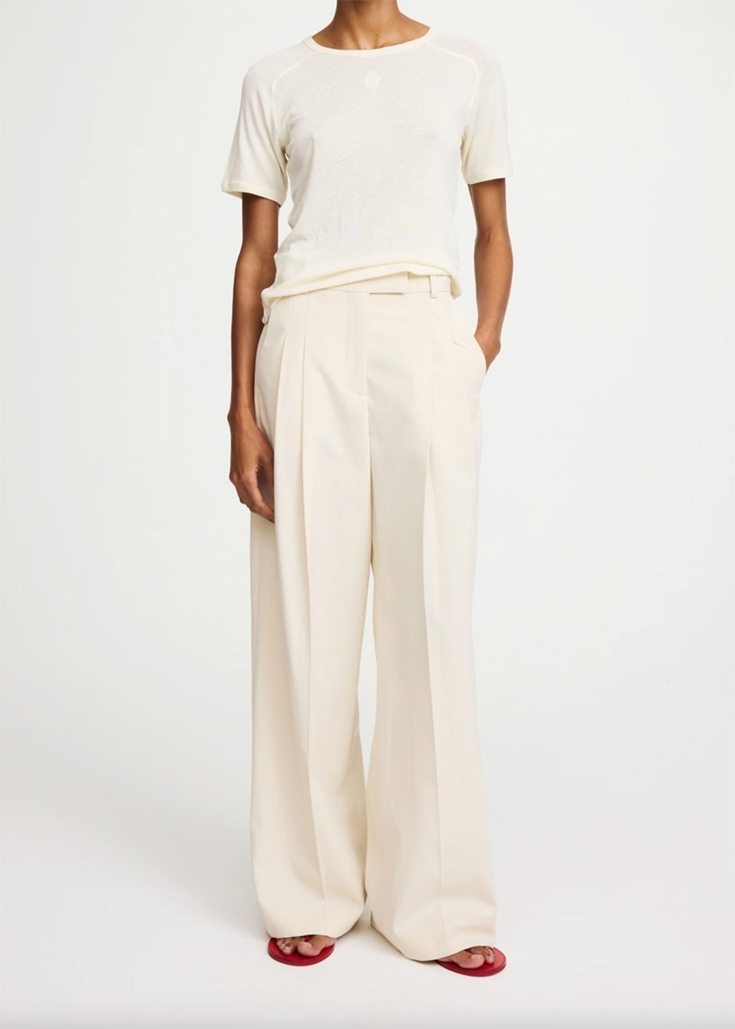 By Malene Birger - Pants - Cymbaria Trousers - Pearl