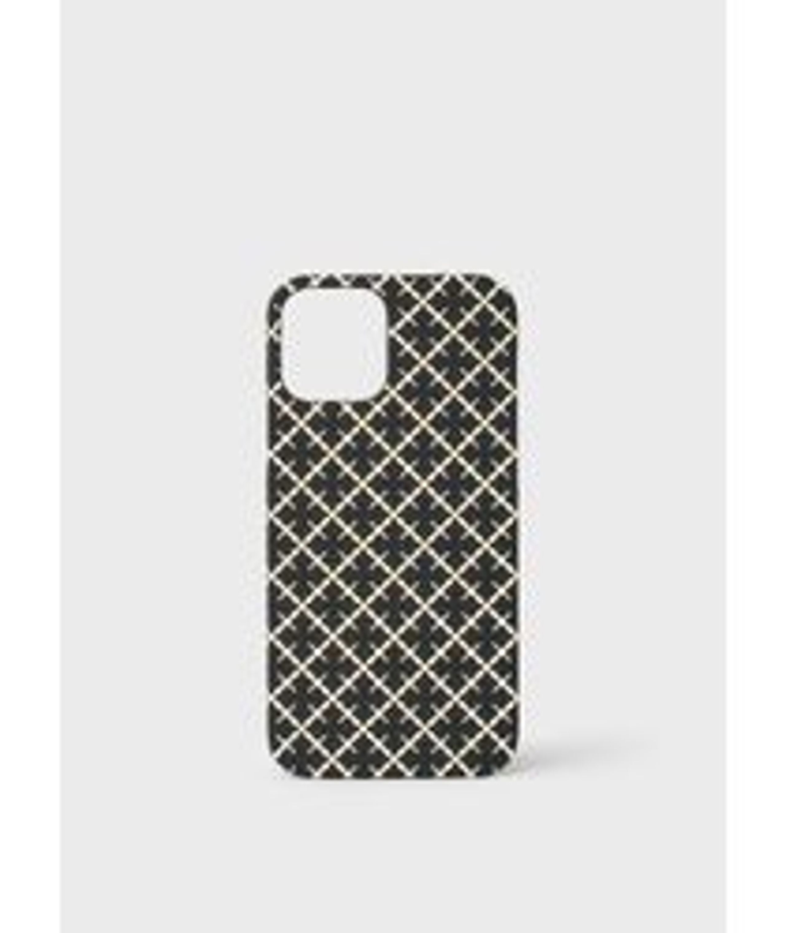 By Malene Birger - iPhone Cover - Pamsy - Black Signature - Silicone