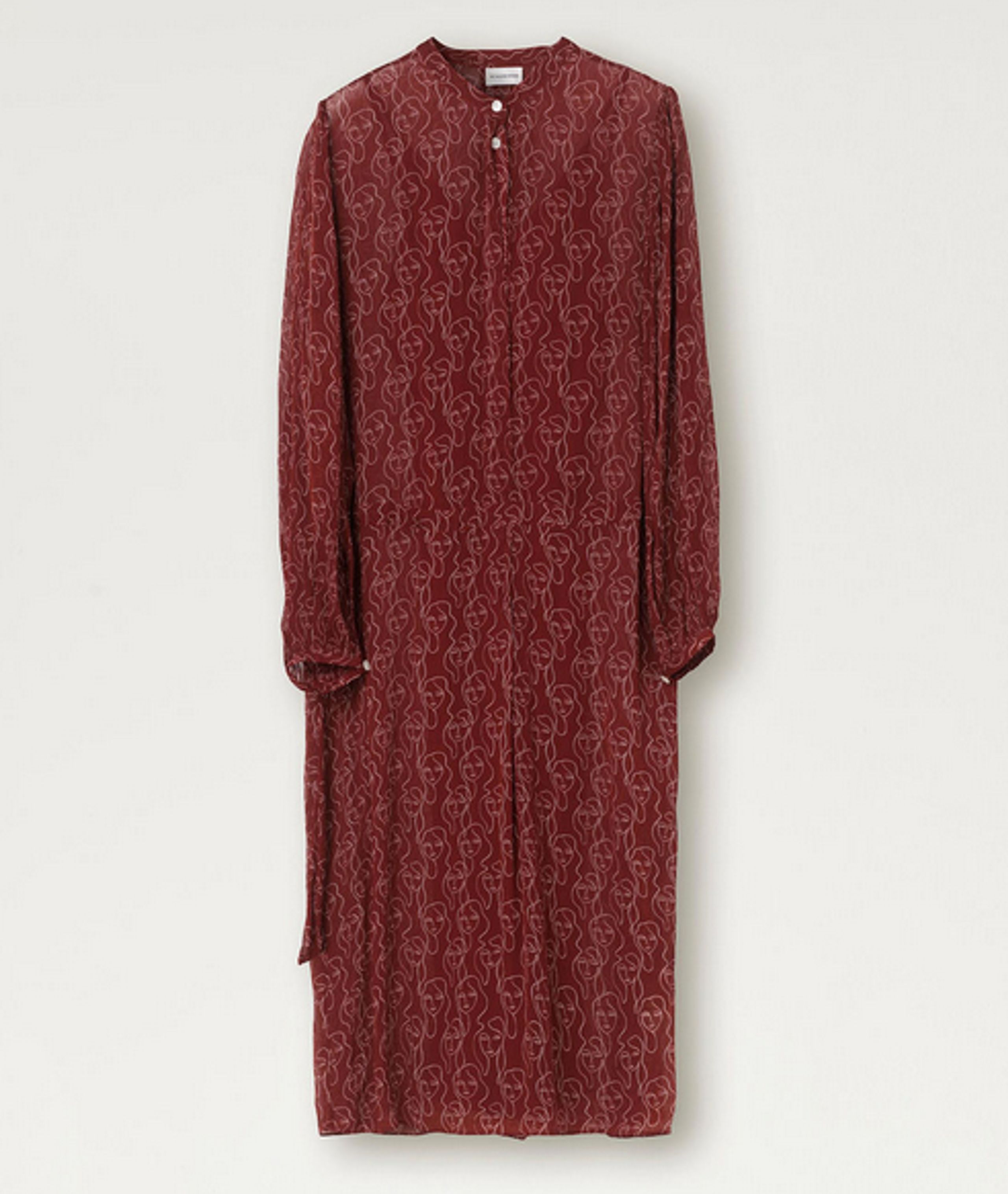 By Malene Birger - Kjole - DRE1028S91 - Red Clay