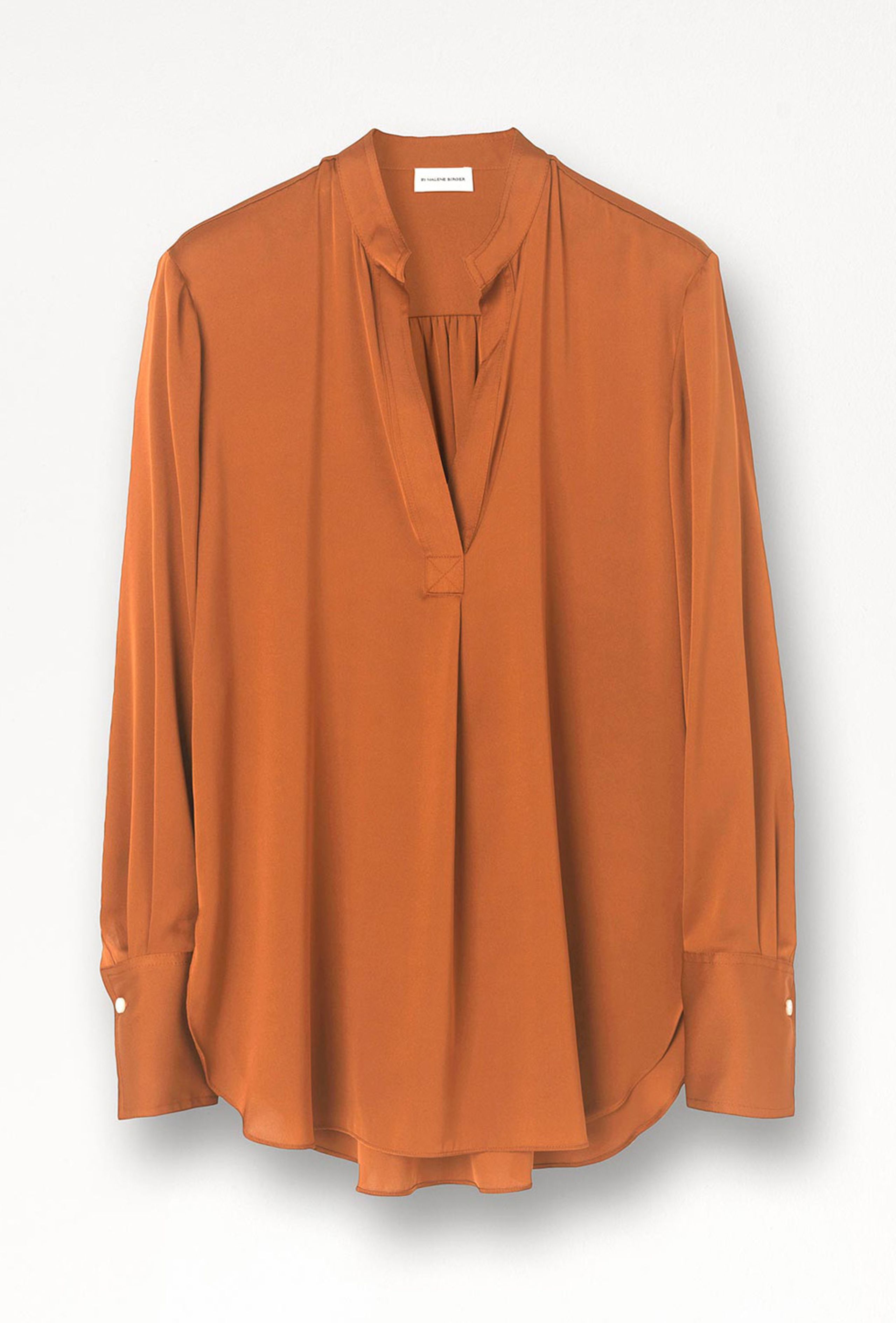 By Malene Birger - Shirt - Mabillon AW20 - Brick
