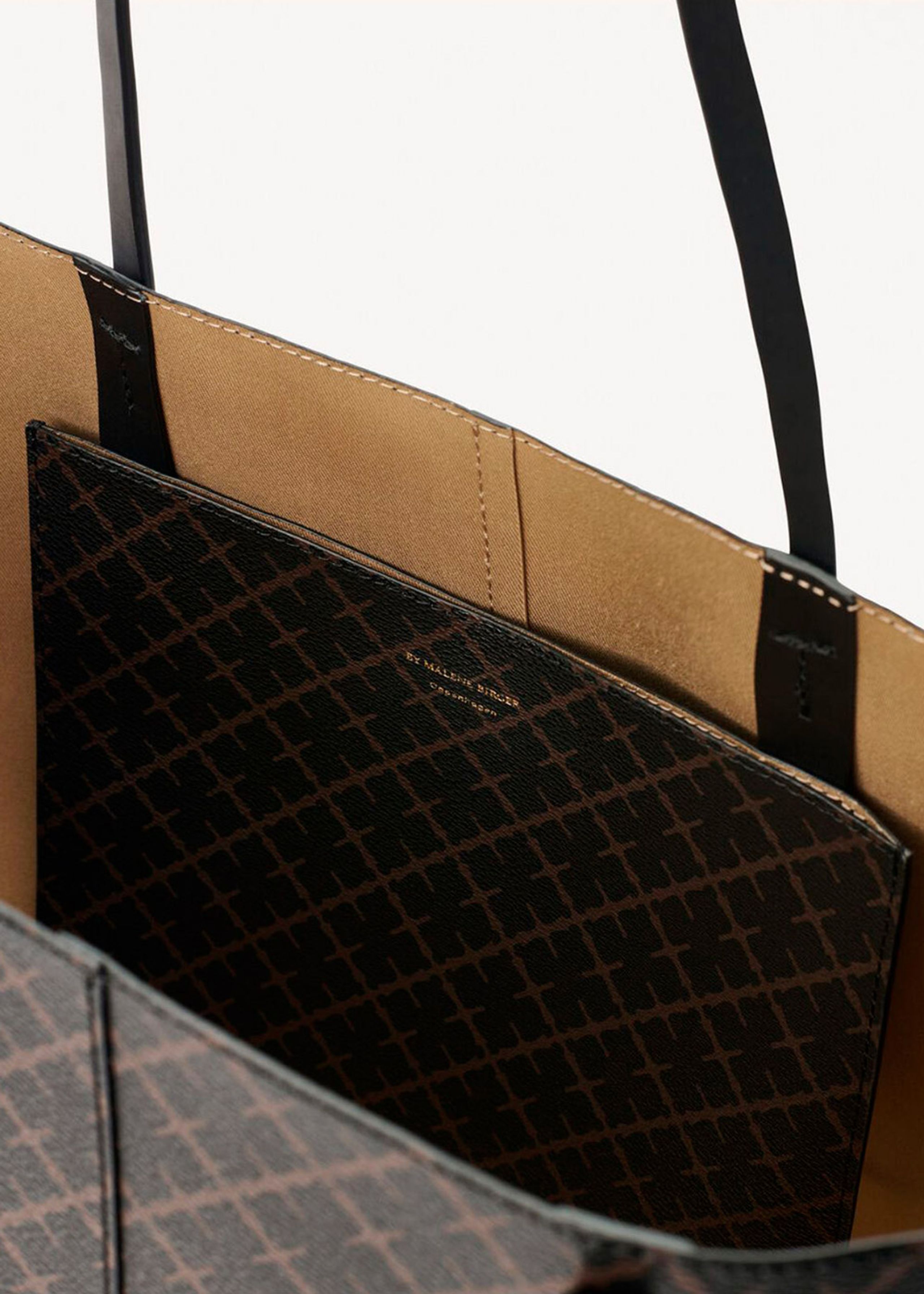 By Malene Birger - Tas - NEW Abi Tote - Dark Chokolate
