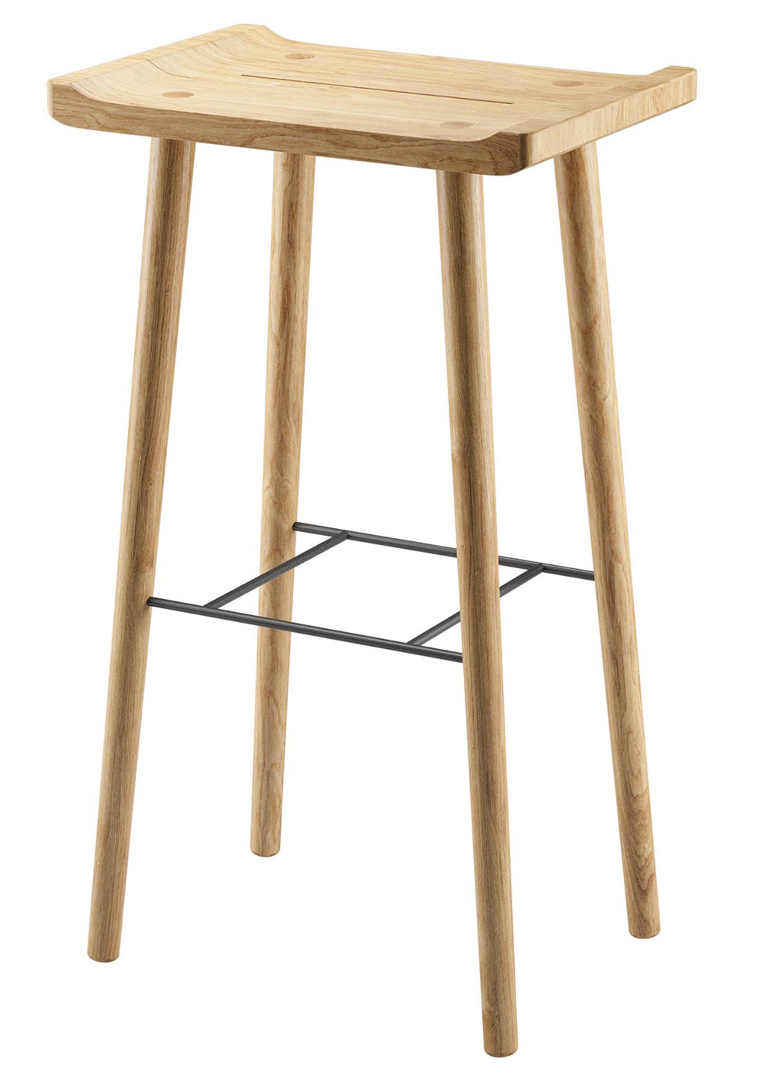 By Wirth - Bar stool - Scala Barstool 74 - Oiled oak