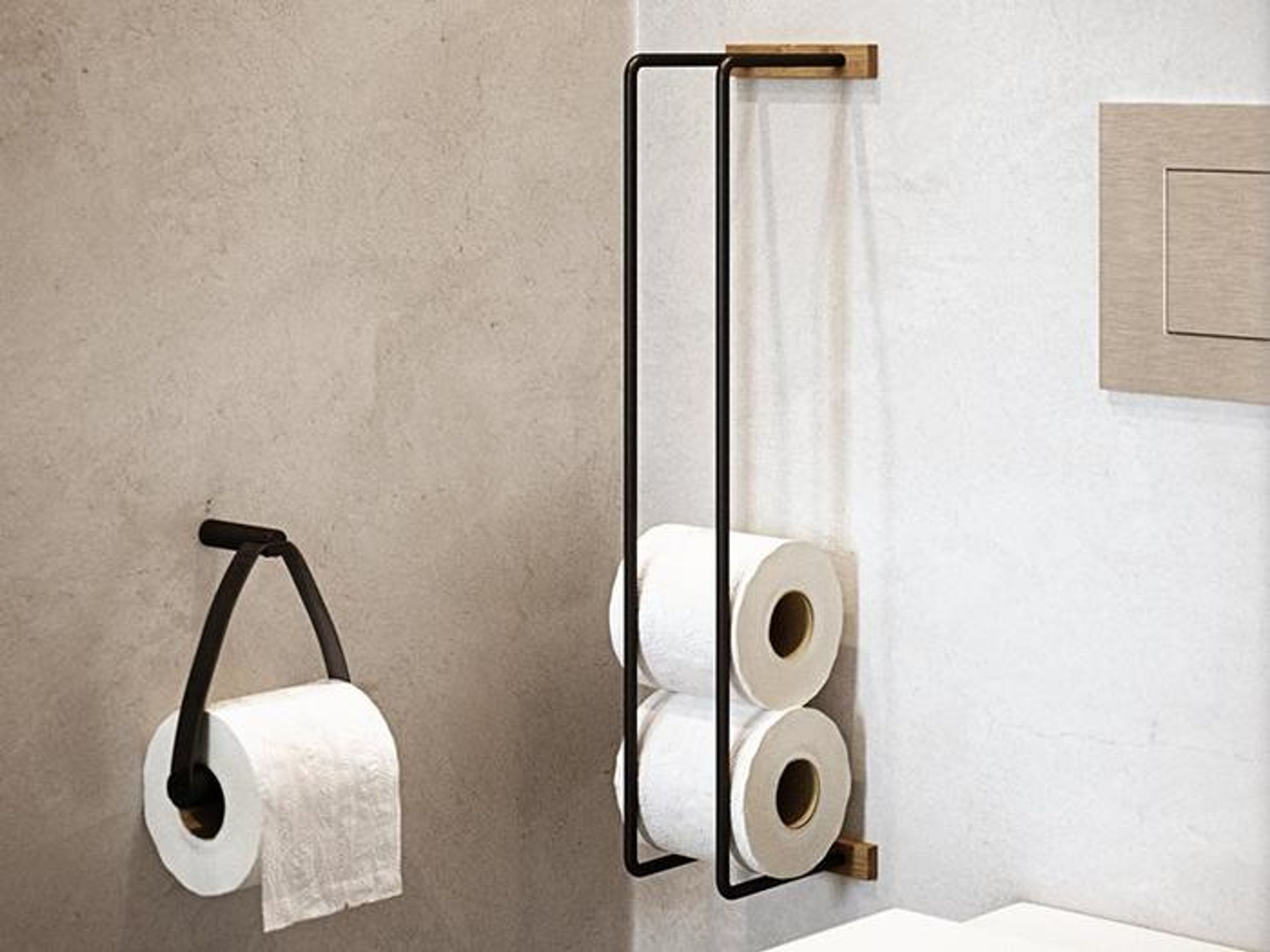 By Wirth - - Bathroom Rack - Oiled Oak
