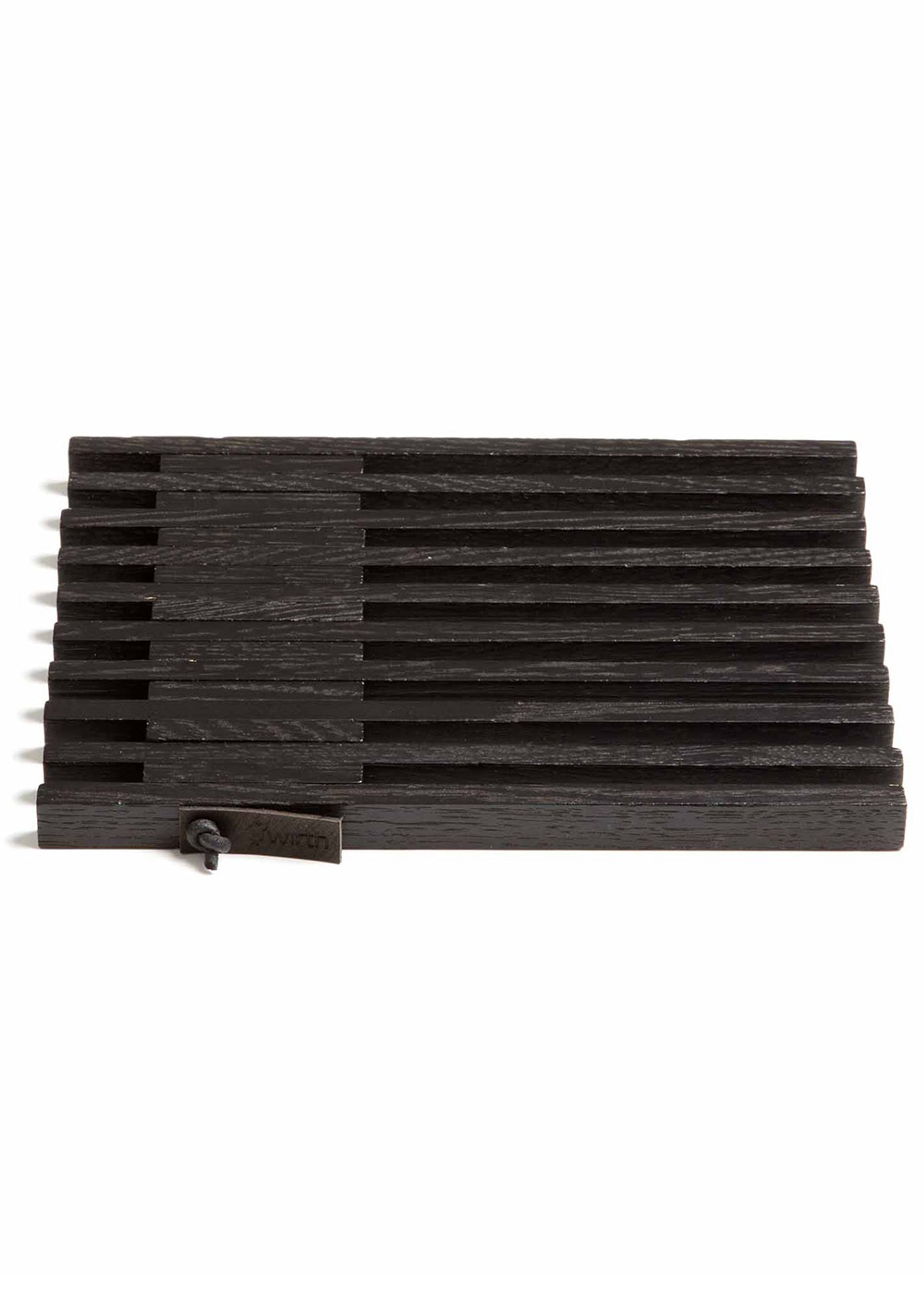 By Wirth - Jupe de table - Table Frame - Black oak & leather