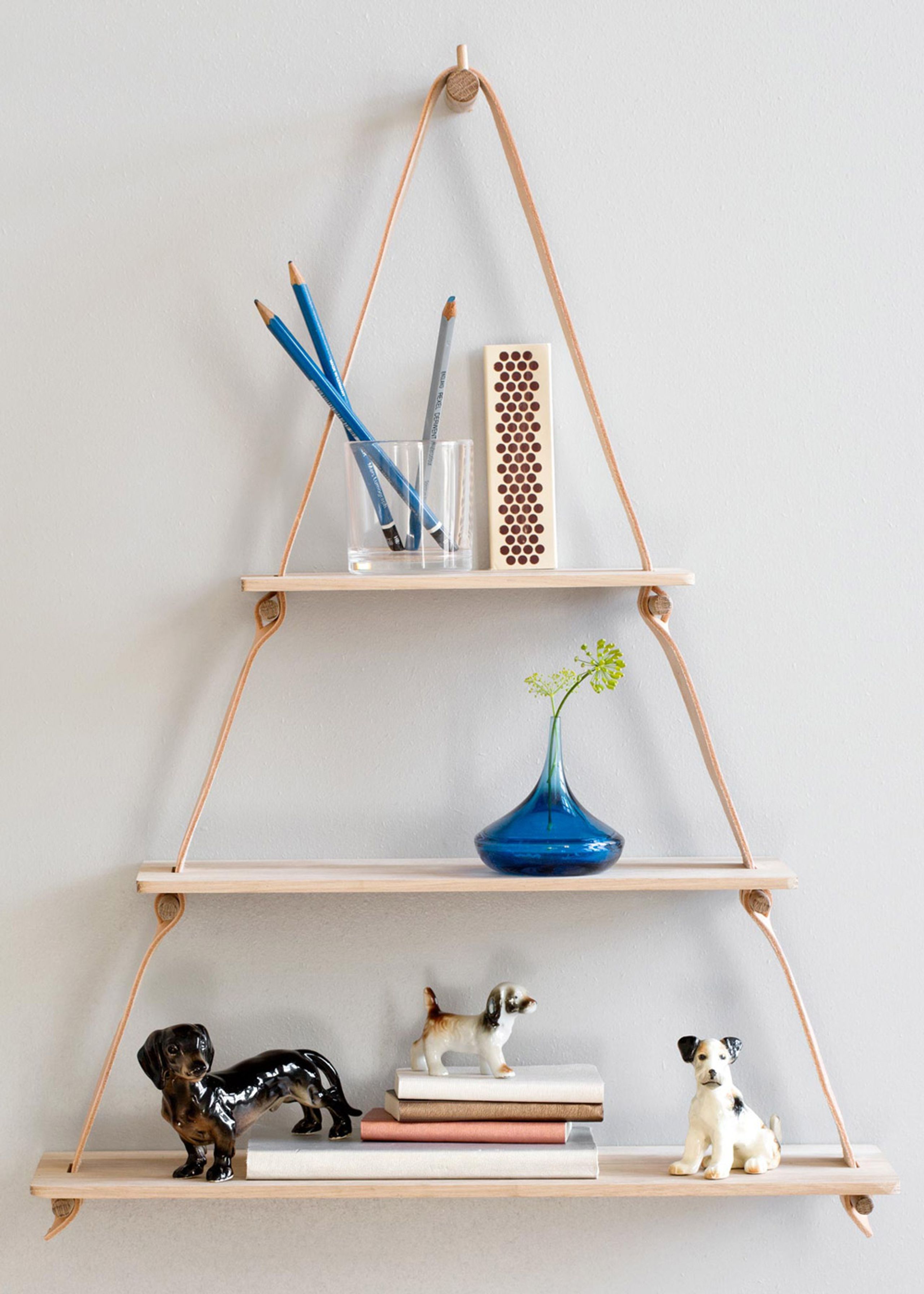 By Wirth - Hylde - Amager Shelf - Natur eg & læder