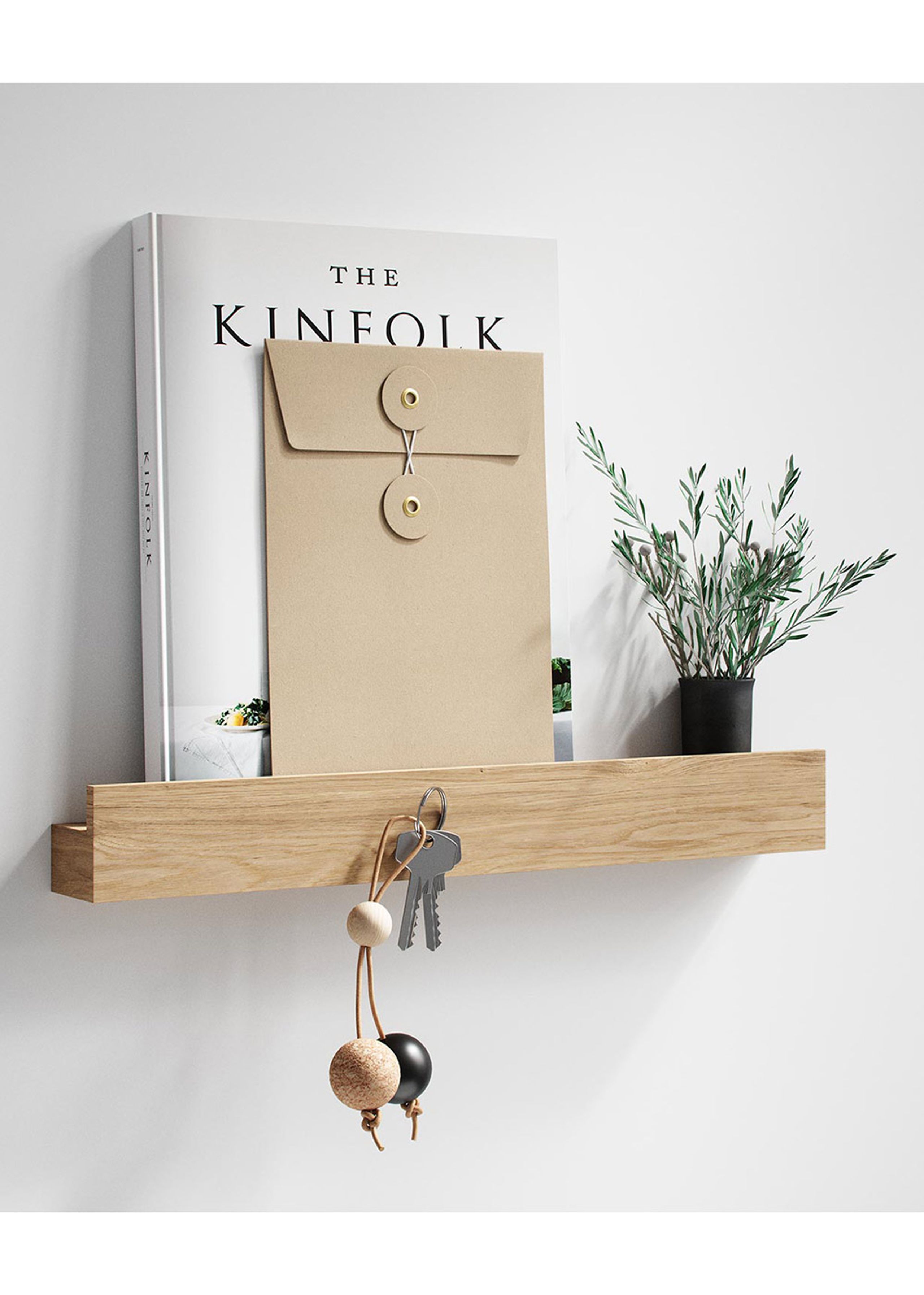 By Wirth - Hylde - Magnet Shelf - Sort eg