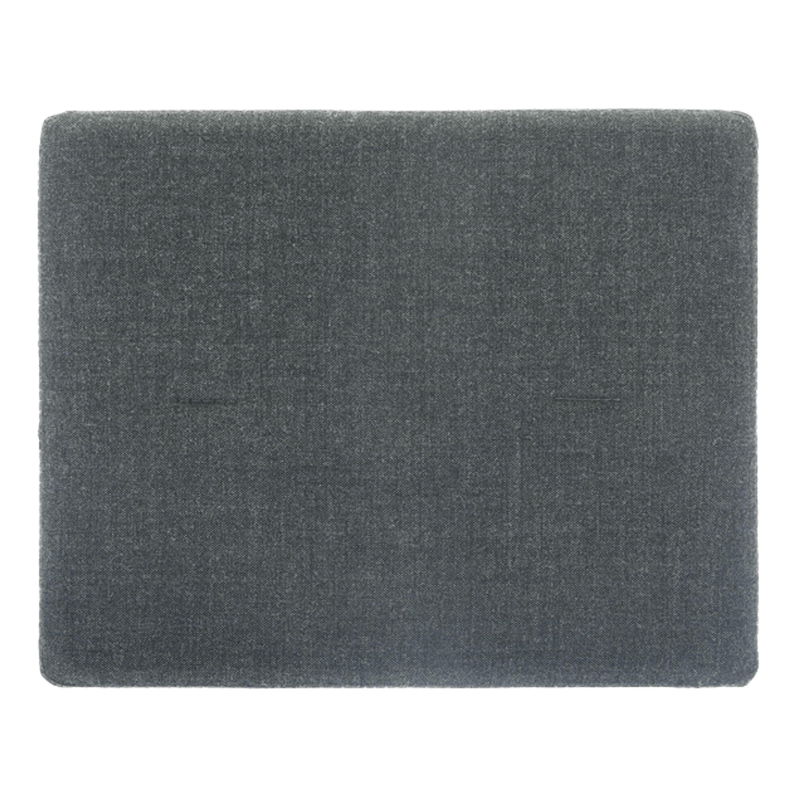 By Wirth - Cushion - Scala Stool Cushion - Remix Dark Grey Fabric