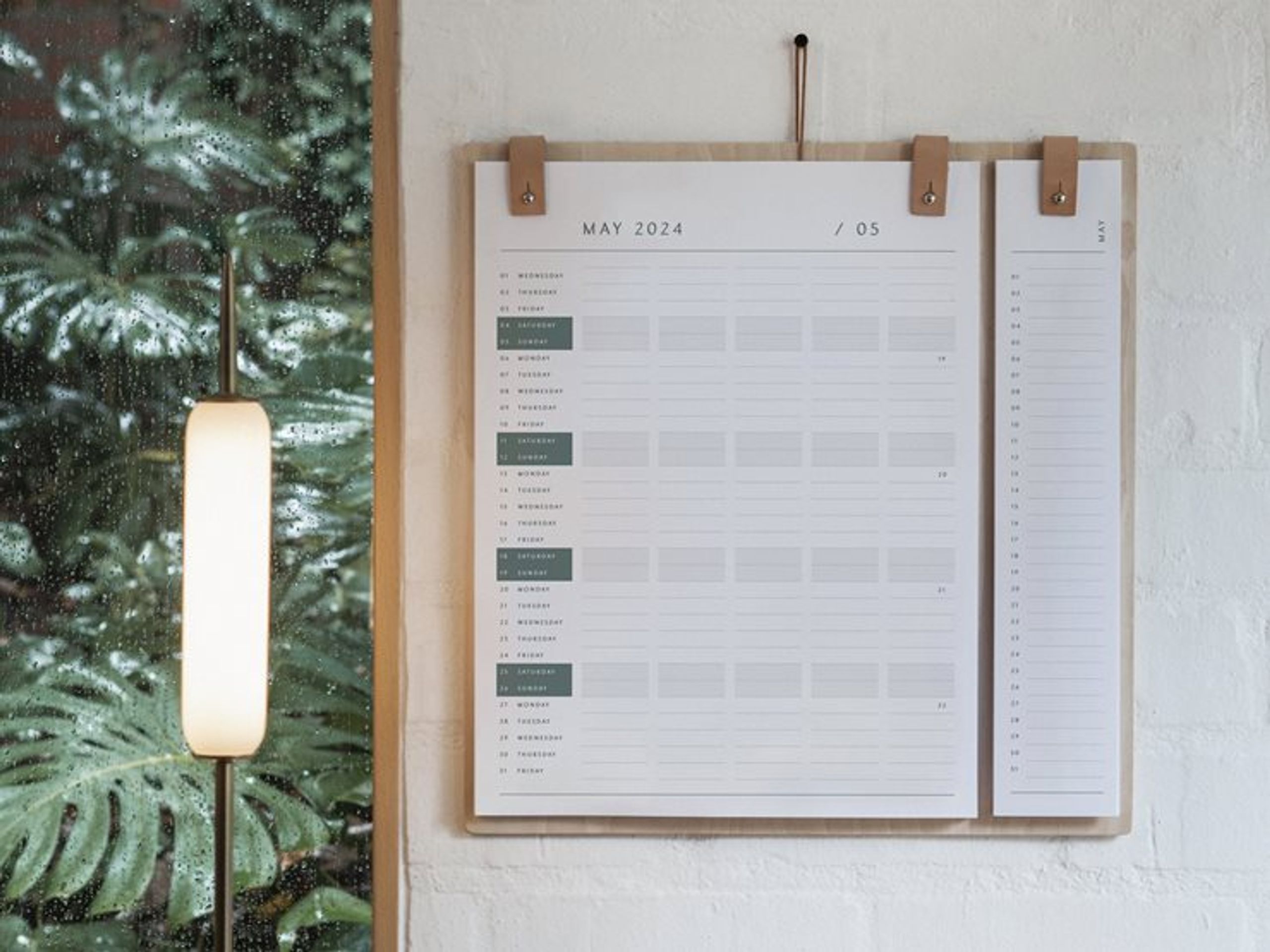 By Wirth - Calender - Planner Board 2022-2023 - Nature