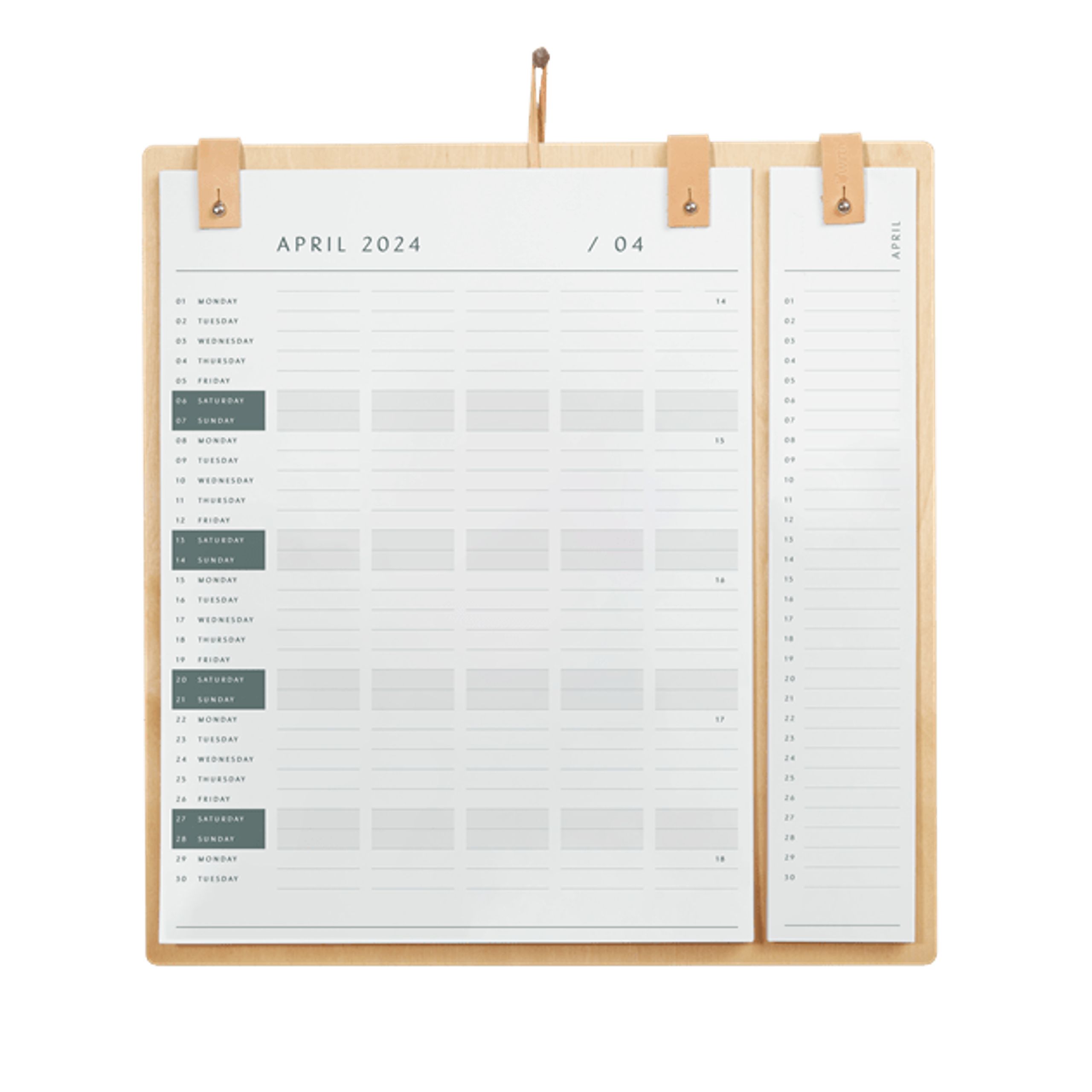 By Wirth - Calender - Planner Board 2022-2023 - Nature