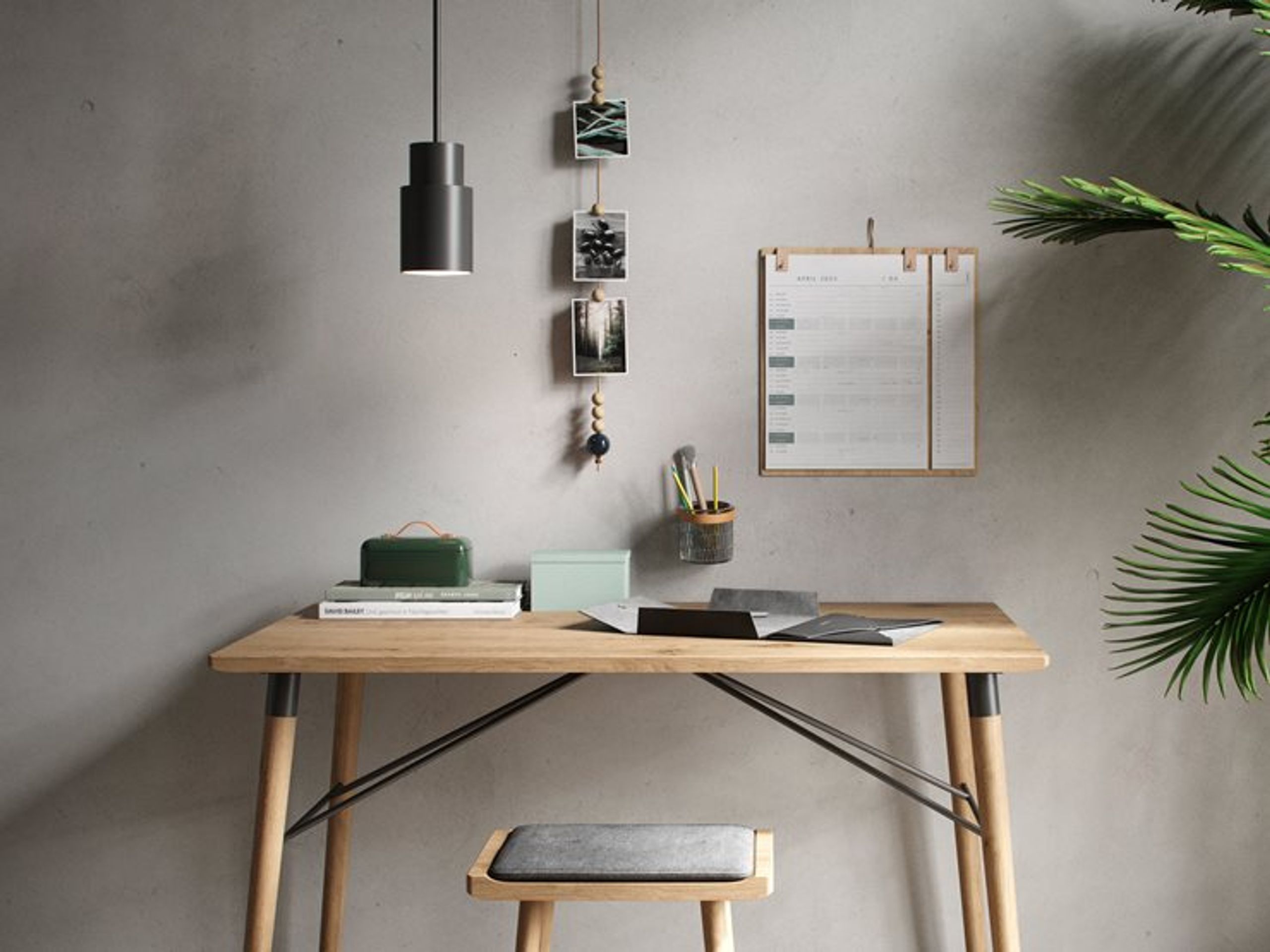 By Wirth - Kalender - Planner Board 2024-2025 - Refill - White