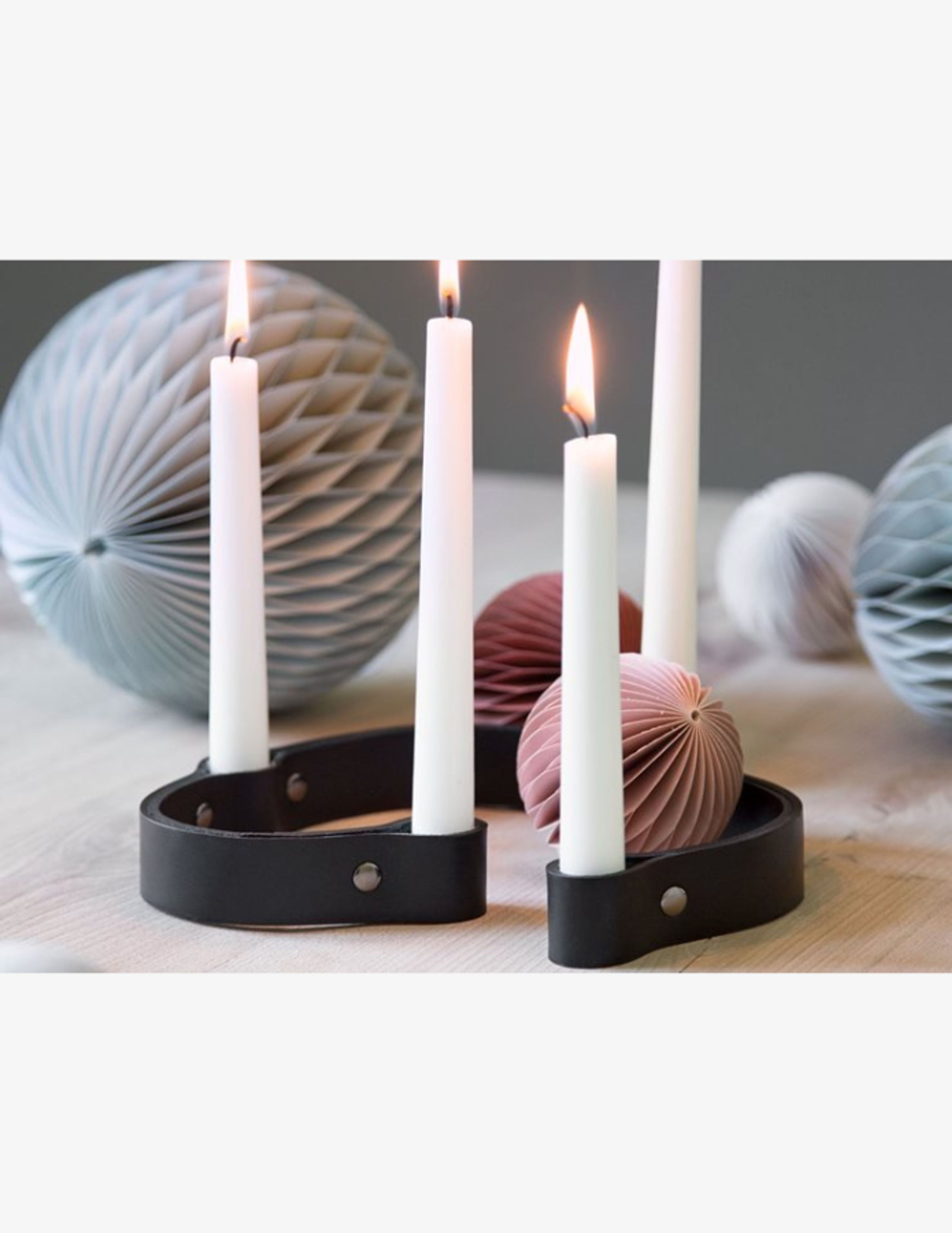 By Wirth - Candlestick - Belt 4 Candles - Nature
