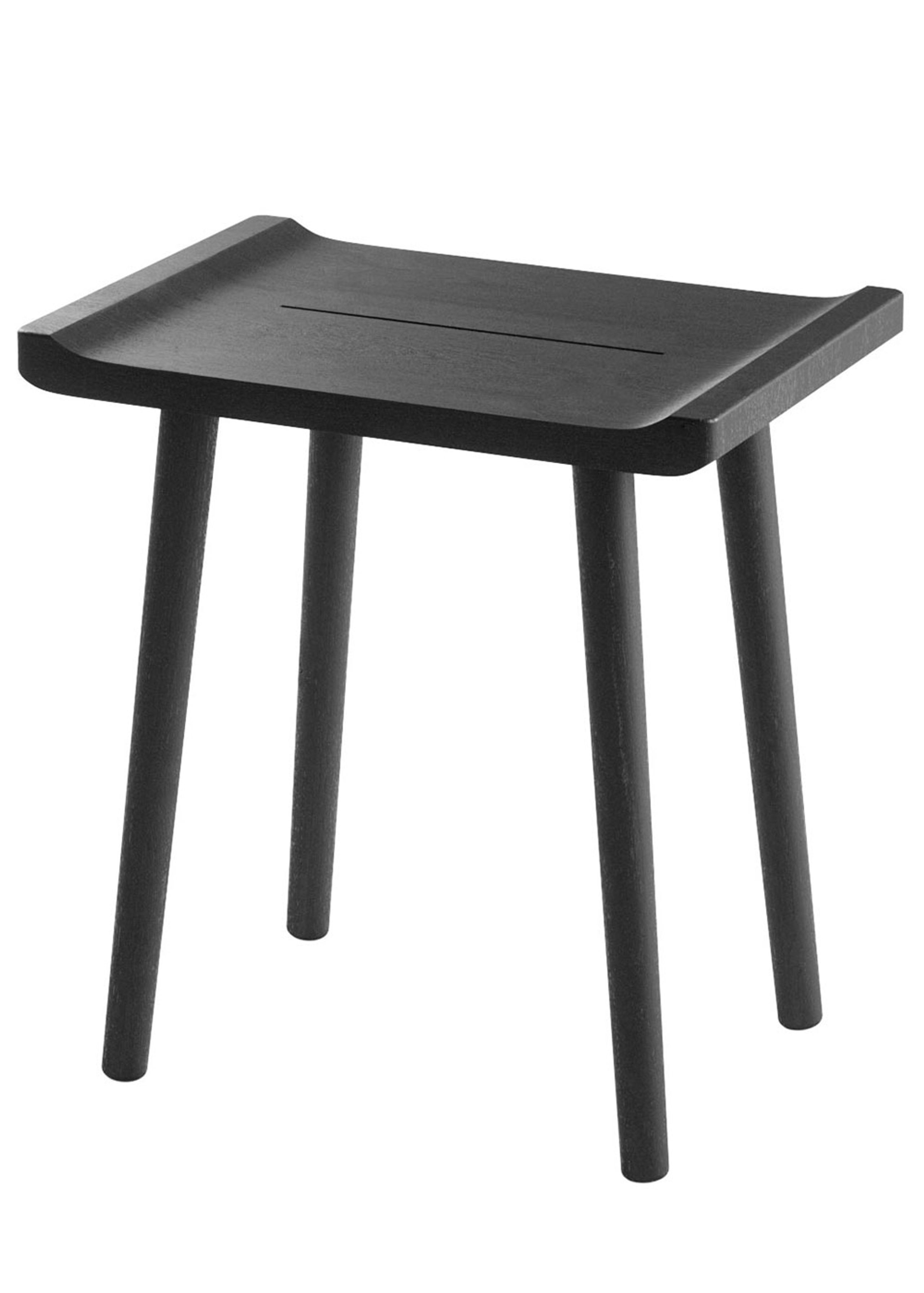 By Wirth - Hocker - Scala Stool - Black oak