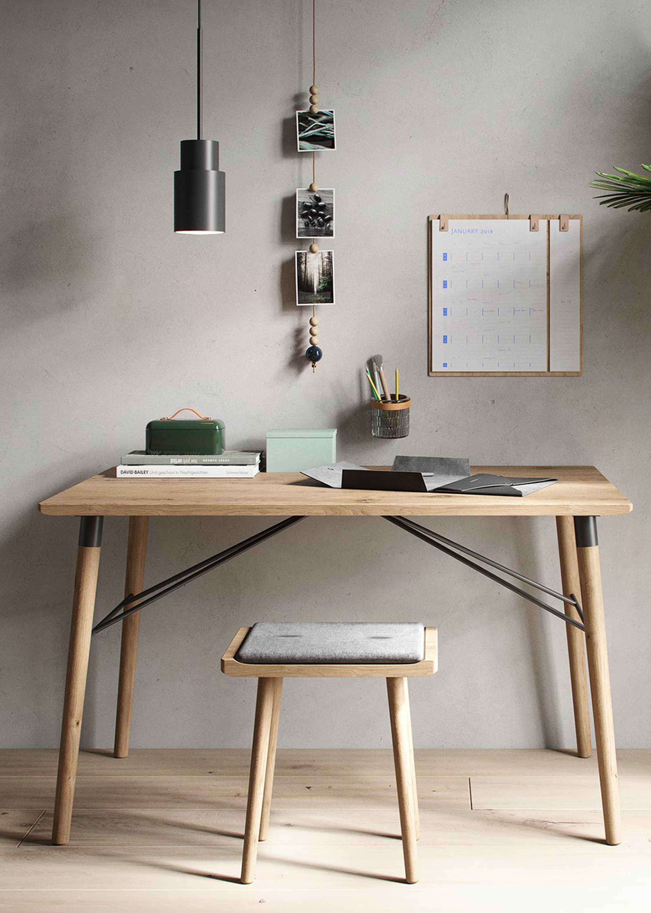 EKTA Handvaerk - - Scala Folding Table - Nature oak