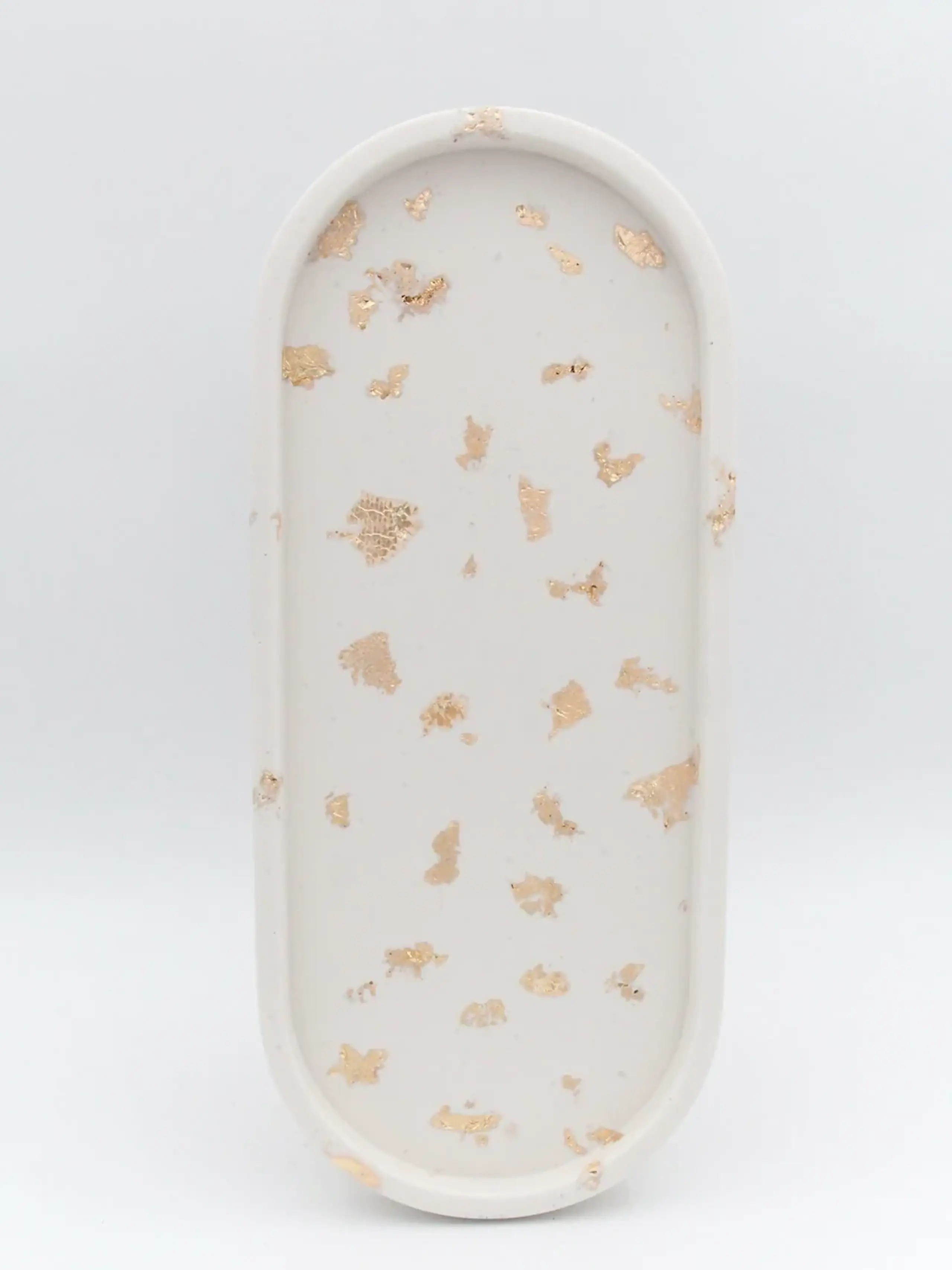 ByChrillesen - Tray - Decoration tray - Beige & Gold - Big