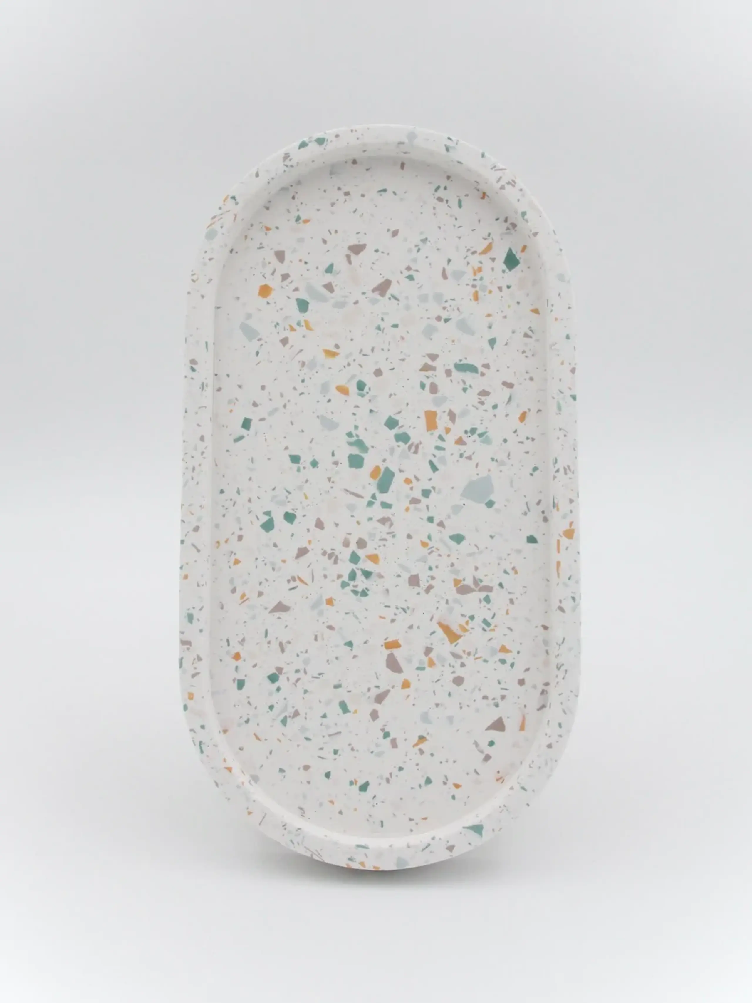 ByChrillesen - Bakke - Dekorationsbakke - Nude terrazzo